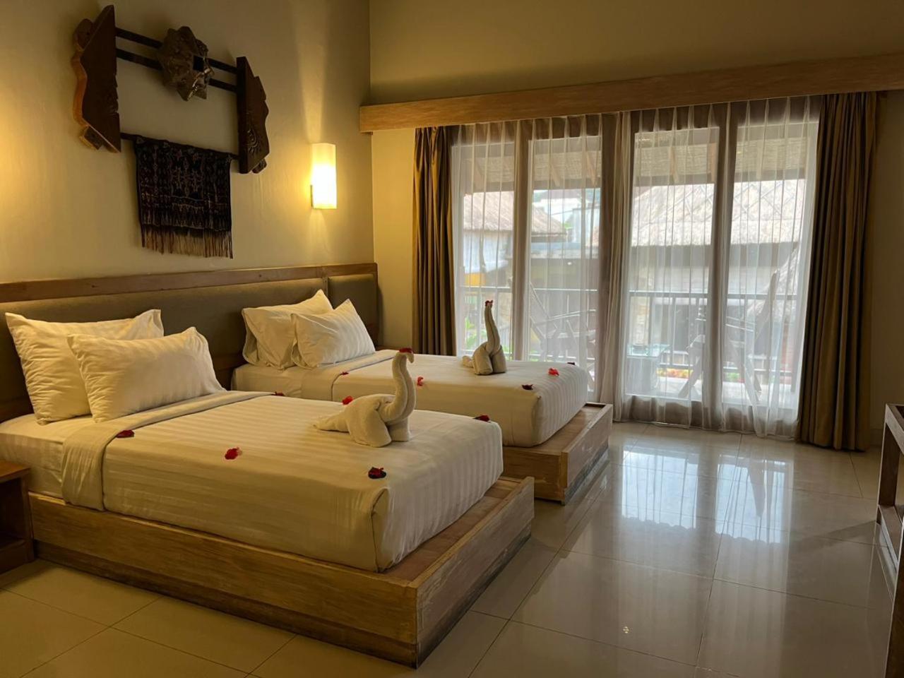 ROOM, DOUBLE OR TWIN BED, GARDEN VIEW