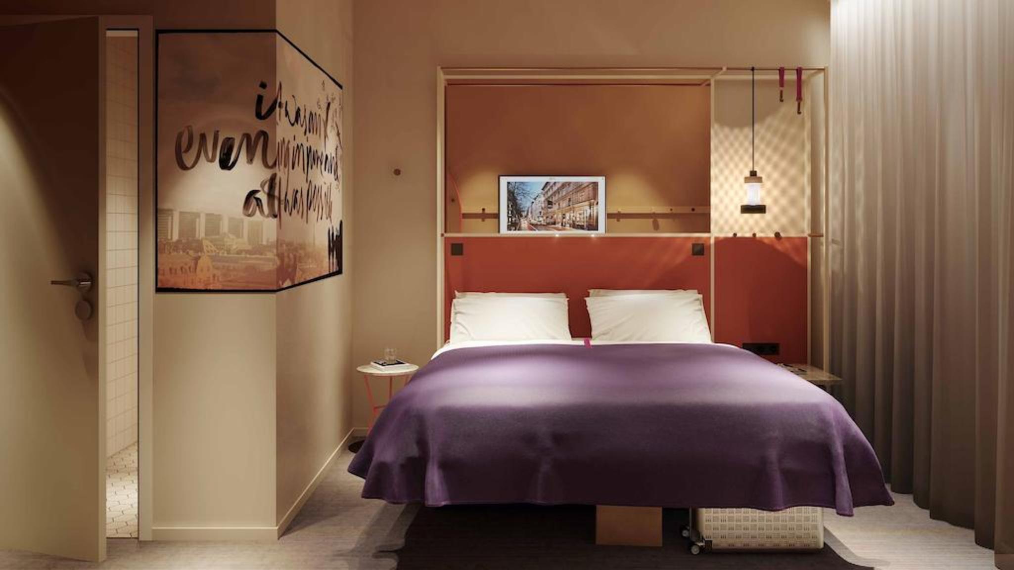 Inner, Double Bed, No Window