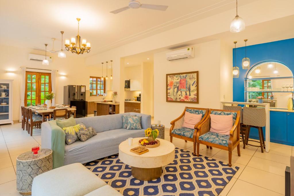 Elivaas Celest - 4 BHK Villa with private pool, Arpora 46/59