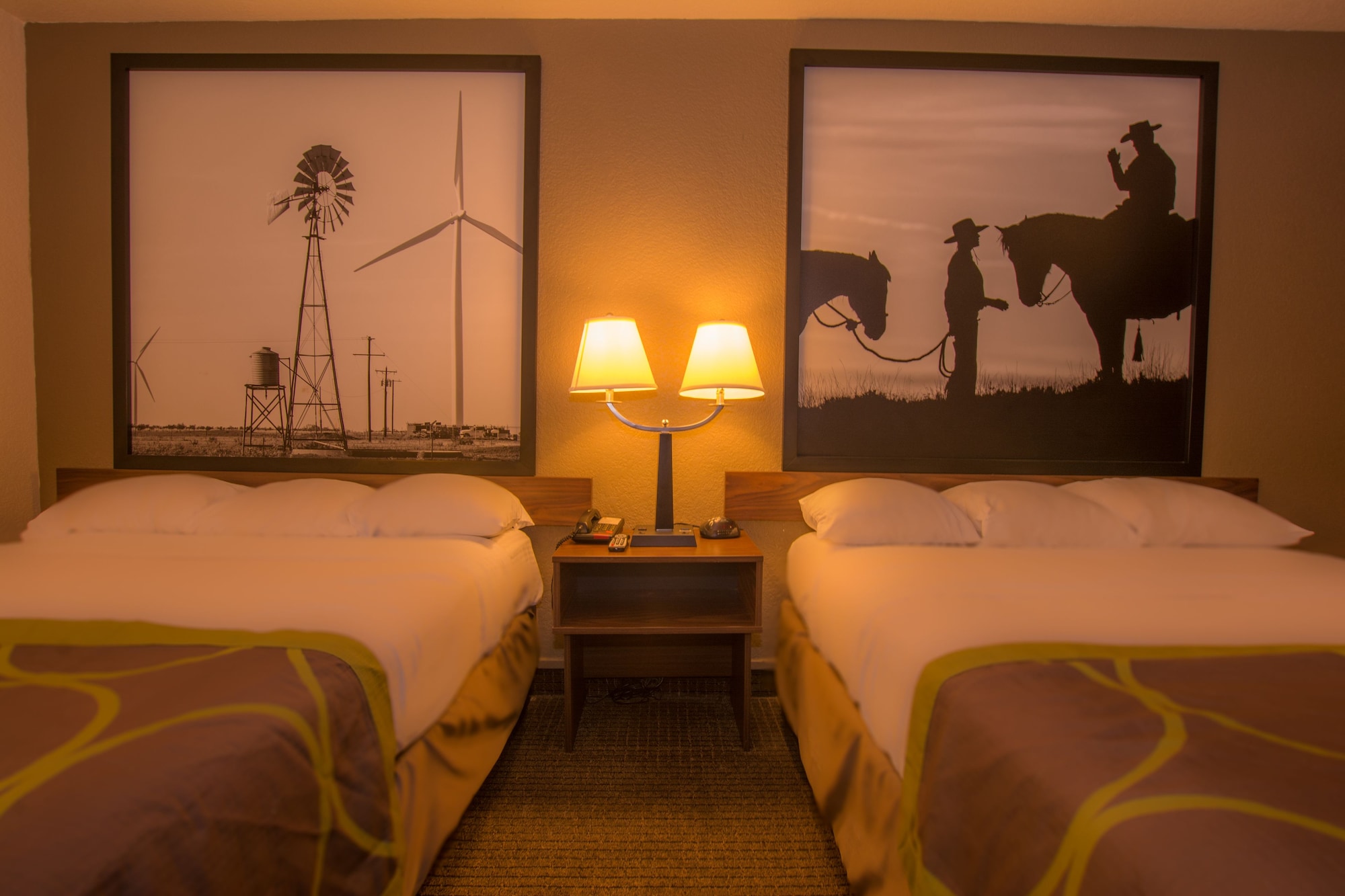 غرفة بسرير كوين للمدخنين لذوي الإعاقة، Super 8 by Wyndham Oklahoma Airport Fairgrounds West 3/3