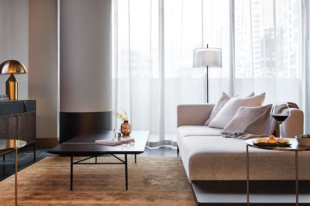 غرفة كلوب بسريرين مزدوجين، Melbourne Marriott Hotel Docklands 4/5