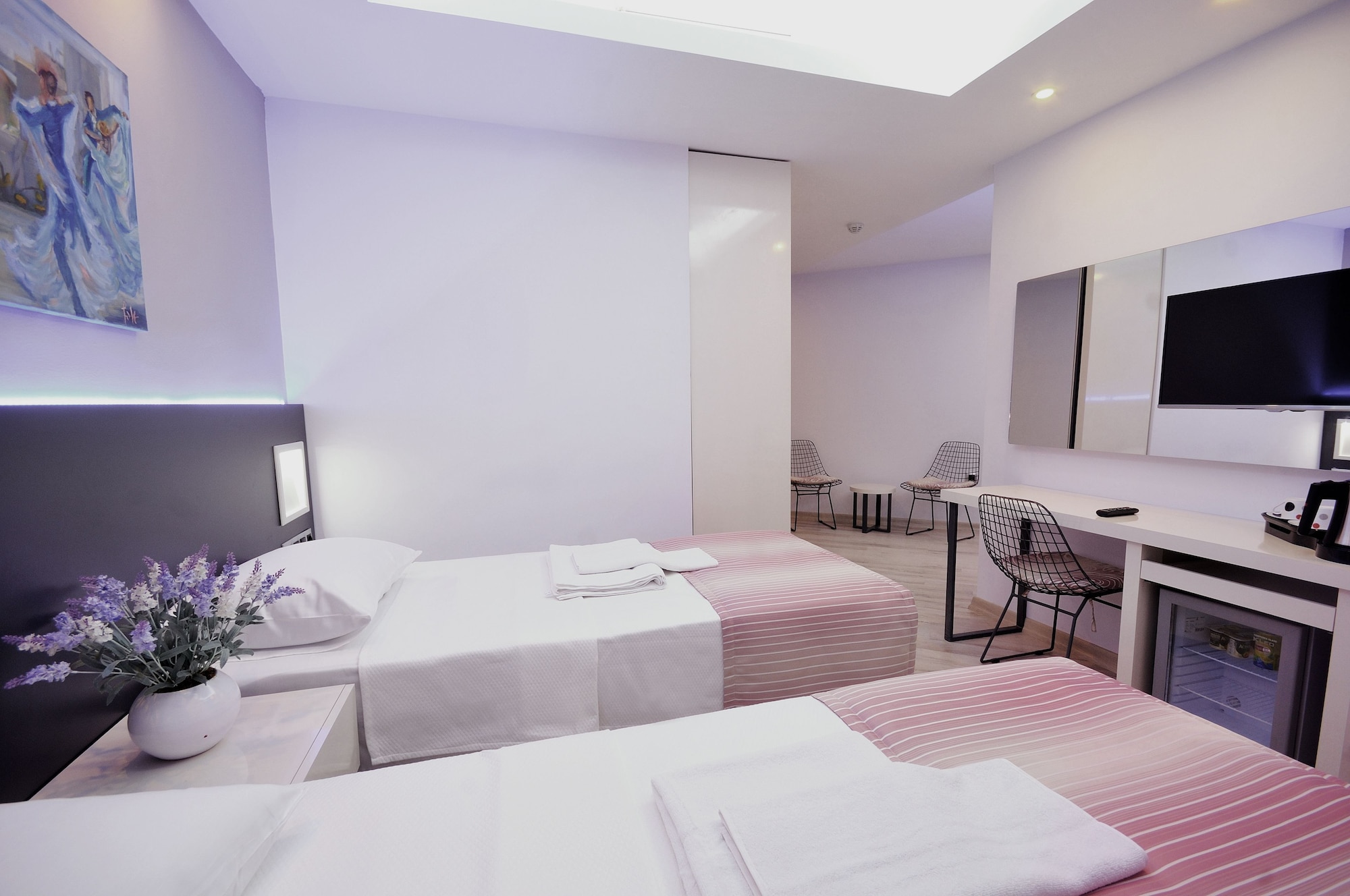 غرفة ثلاثية بسرير كوين وسرير فردي، Datca Sapphire Hotel 7/10