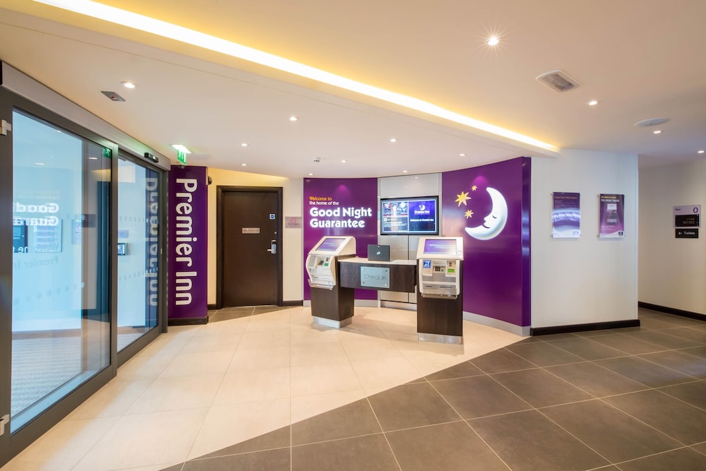 Lobby at Premier Inn Lichfield City Centre Hotel, LICHFIELD
