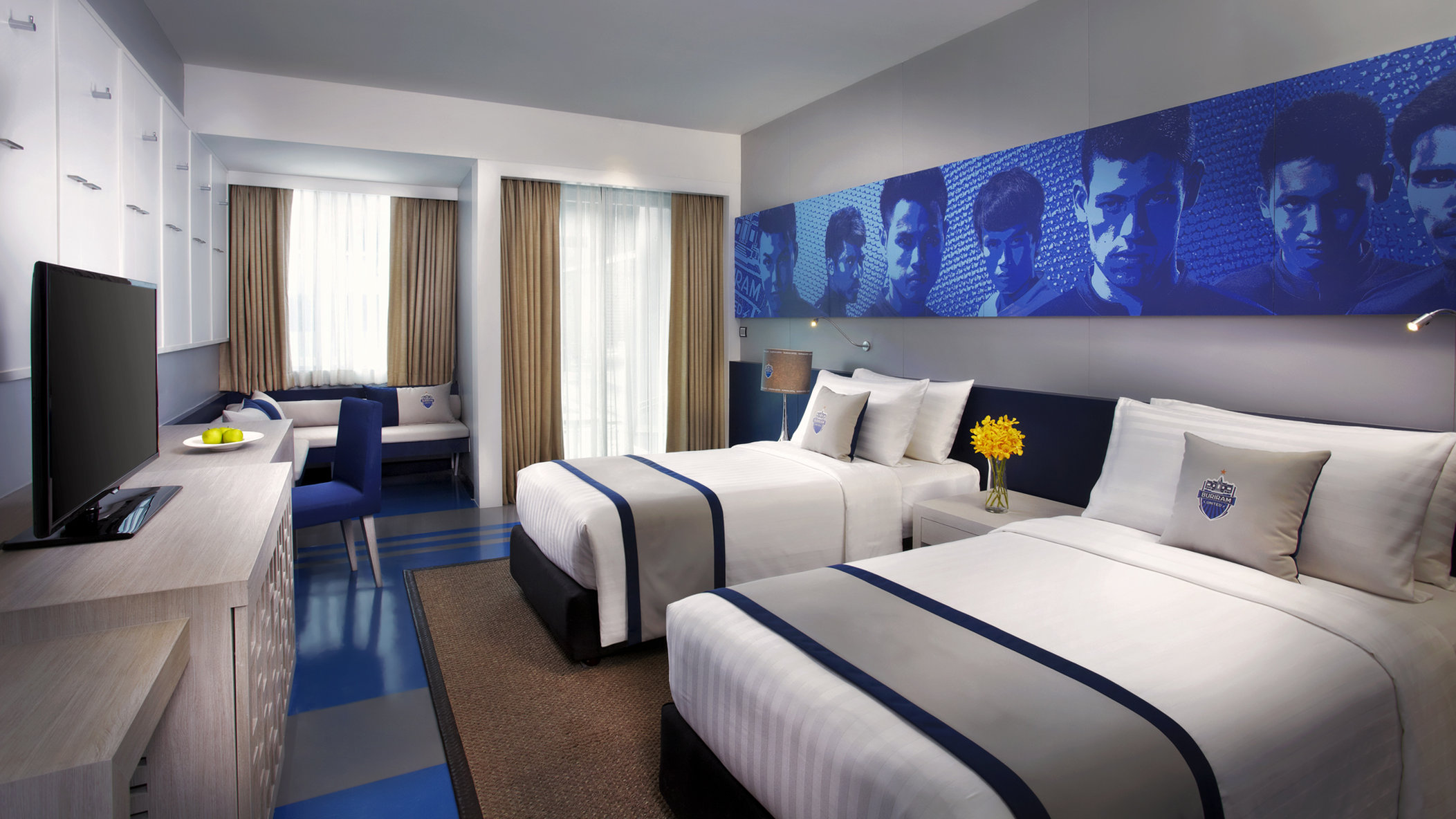 Grand, Deluxe, Twin Beds