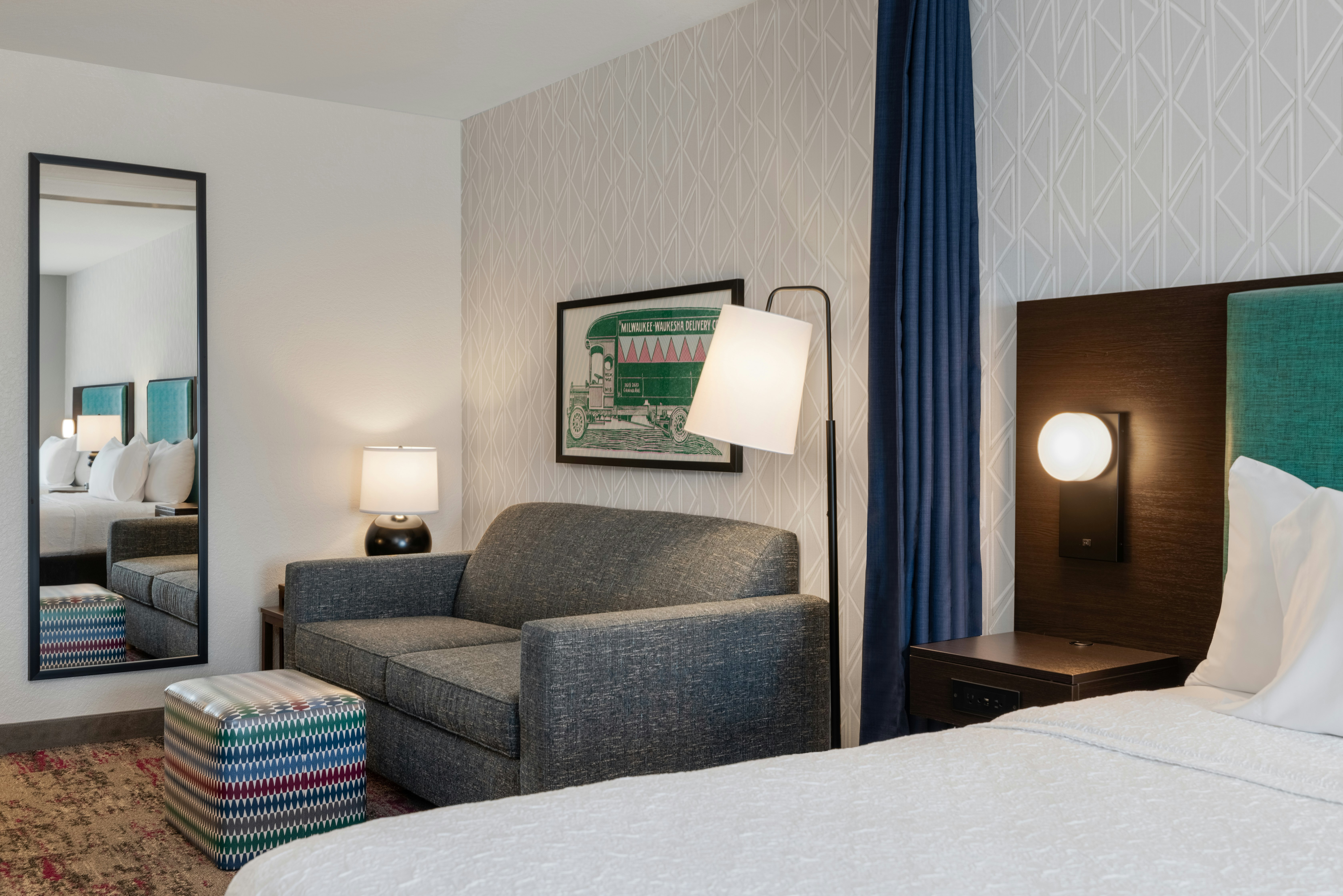 استوديو بسريرين كوين لذوي الإعاقة، Home2 Suites By Hilton Milwaukee Brookfield 2/3