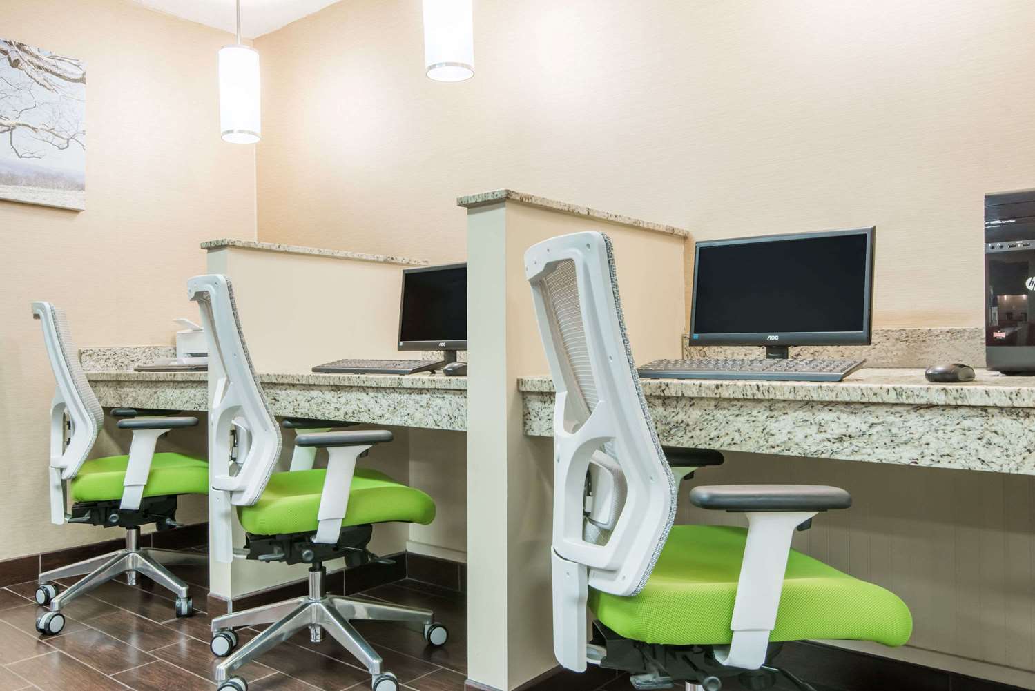 work area