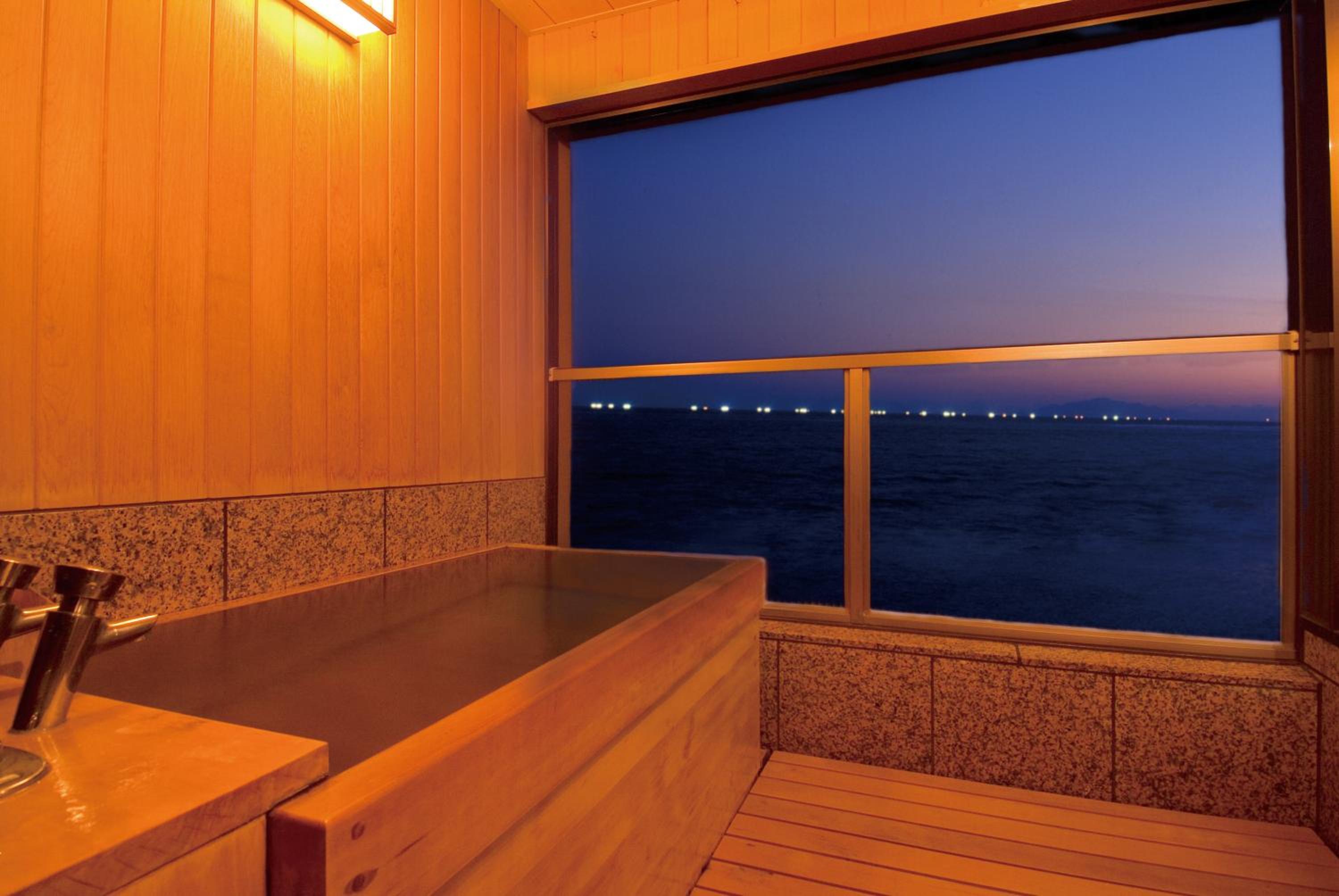 Twin Beds, Ocean View, Outdoor Bath
