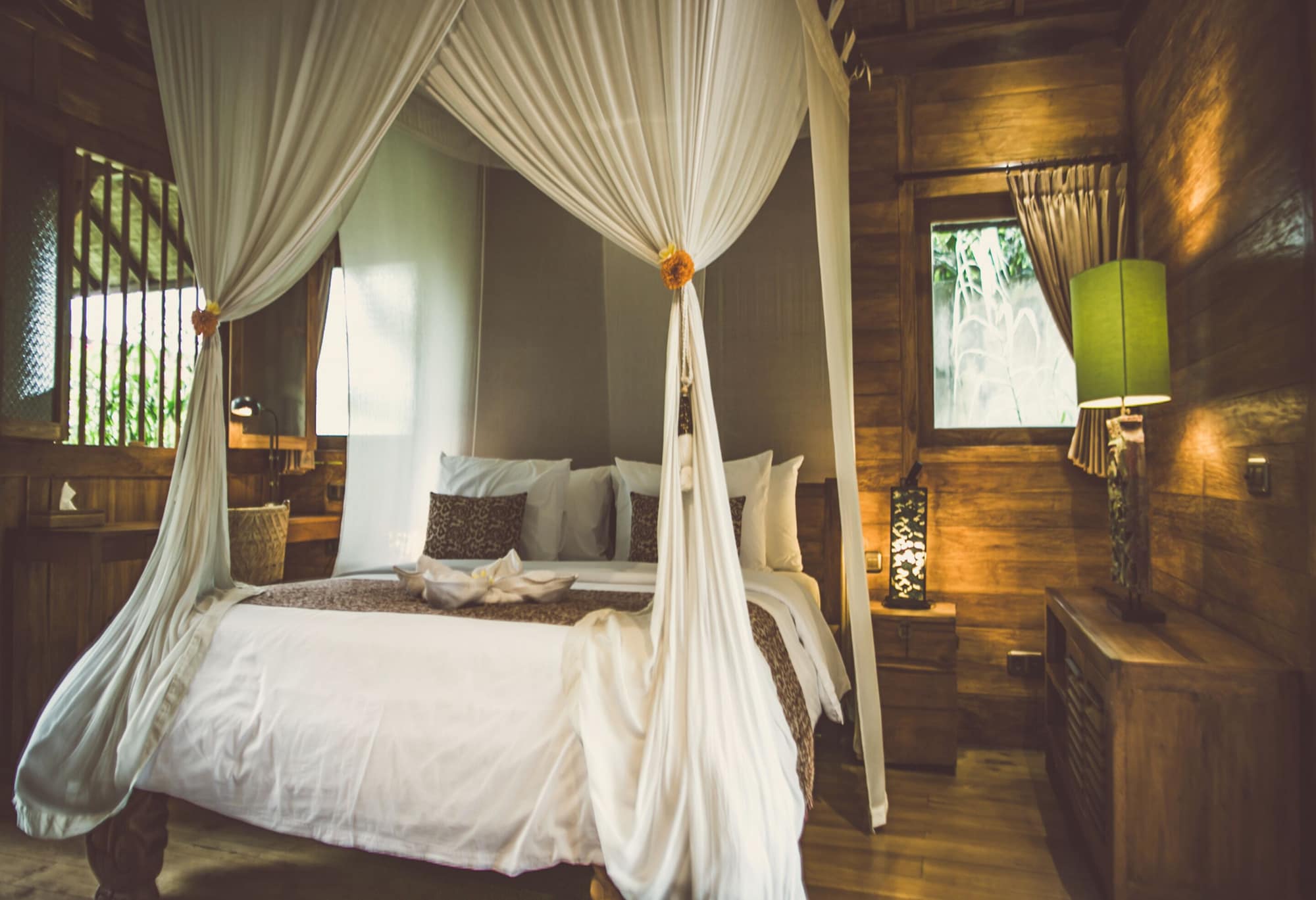1 Bedroom, Joglo, Deluxe, Bungalow, King Bed, Pool View