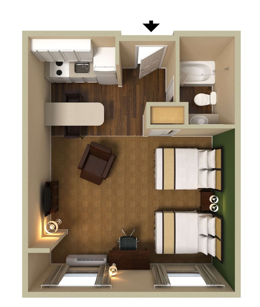 Extended Stay America Suites Houston Sugar Land 34/57
