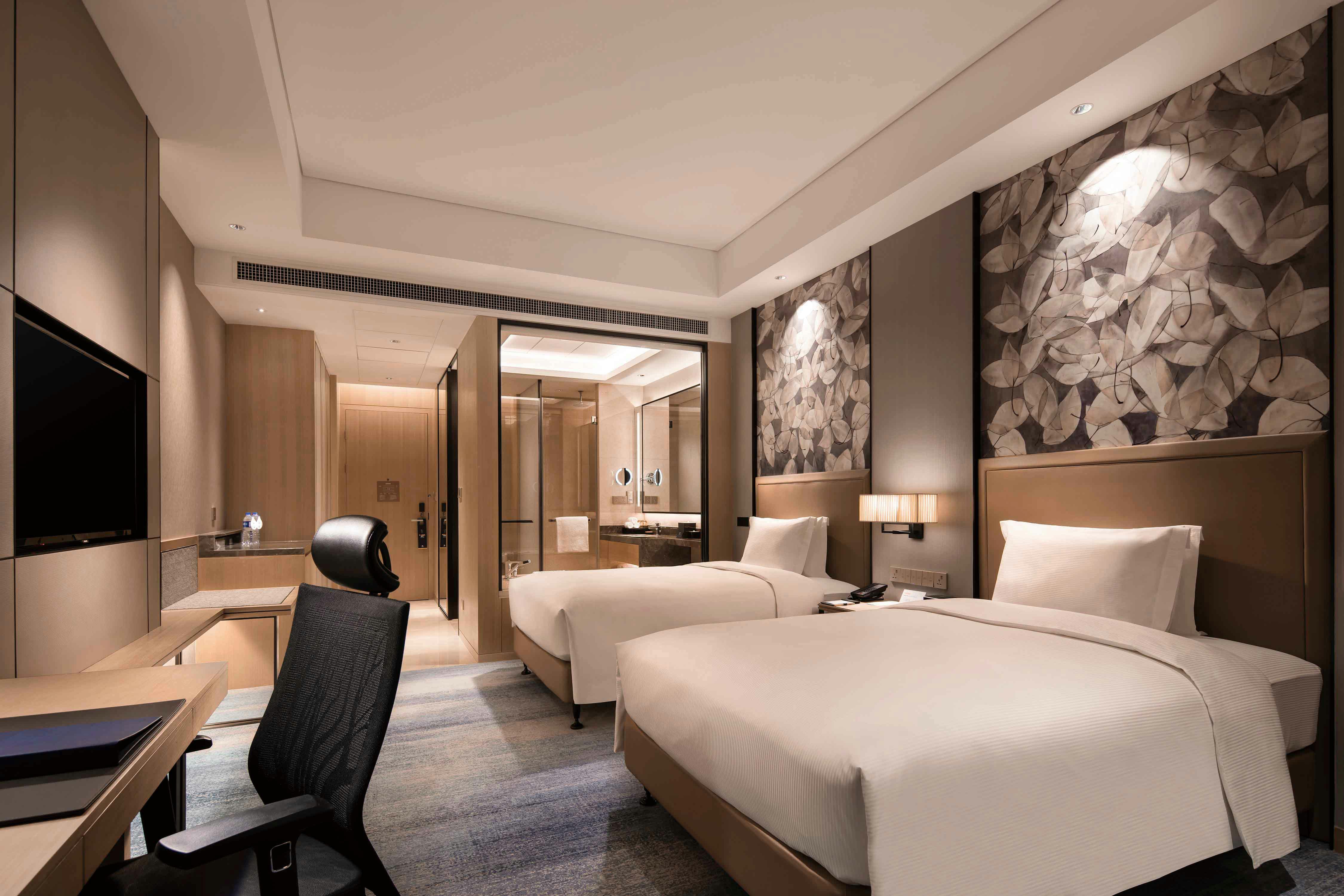 غرفة بسريرين منفصلين، Doubletree By Hilton Yangzhou 5/6