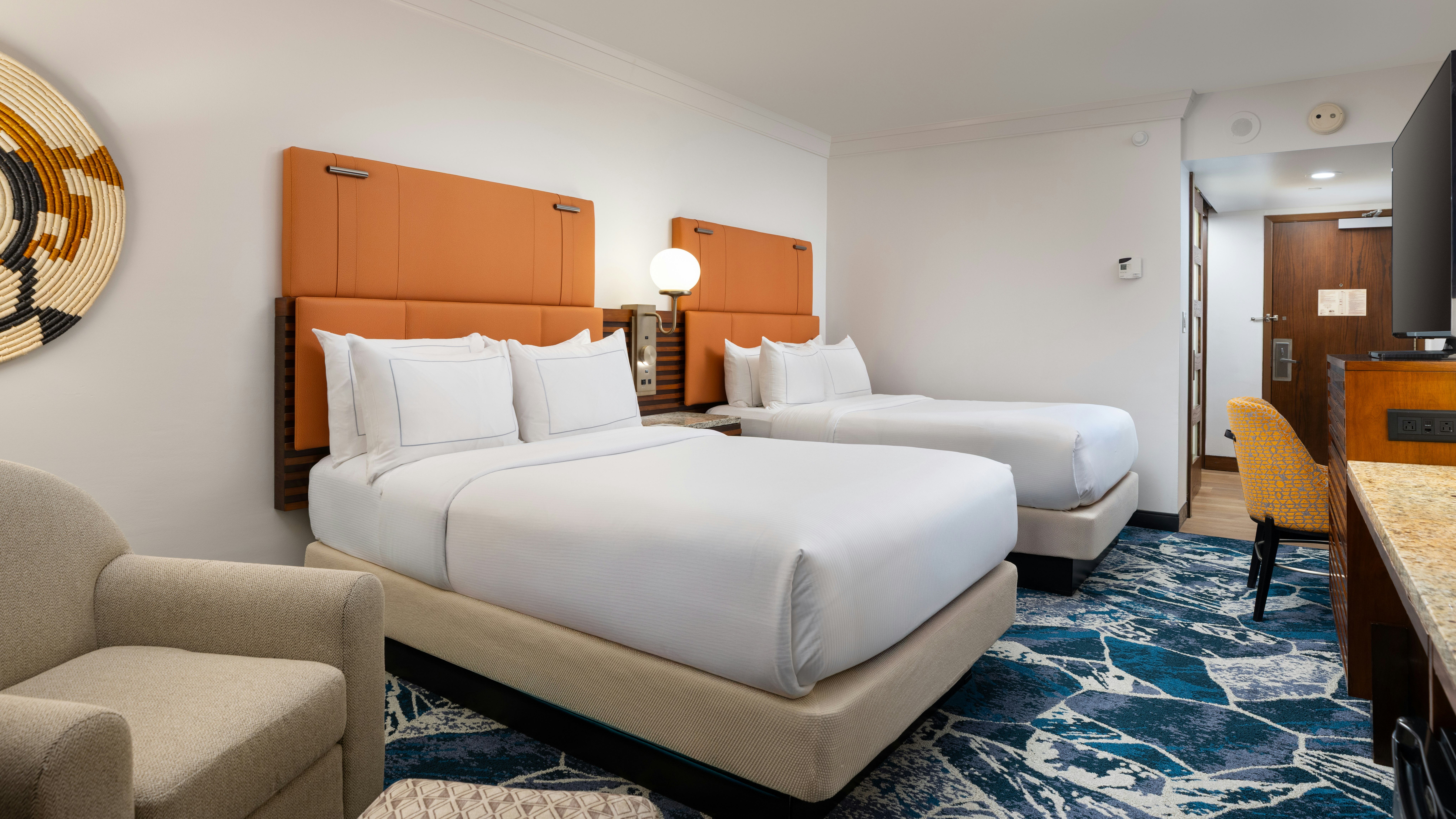 ROOM, 2 DOUBLE BEDS, CITY VIEW, ACCESSIBLE