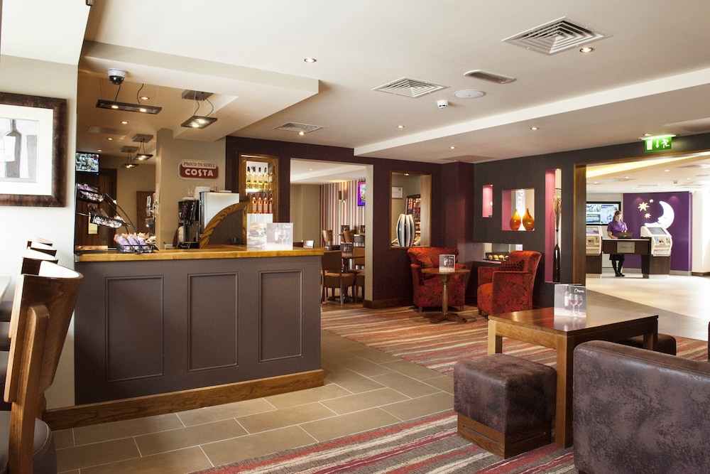 Lobby at Premier Inn Birmingham City Centre (New Street Station), BIRMINGHAM - UNITED KINGDOM