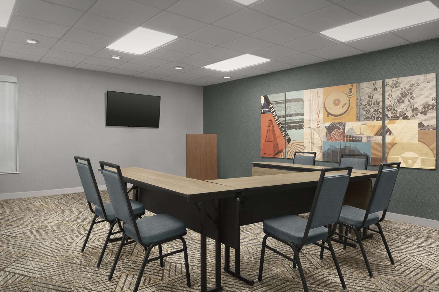 work area