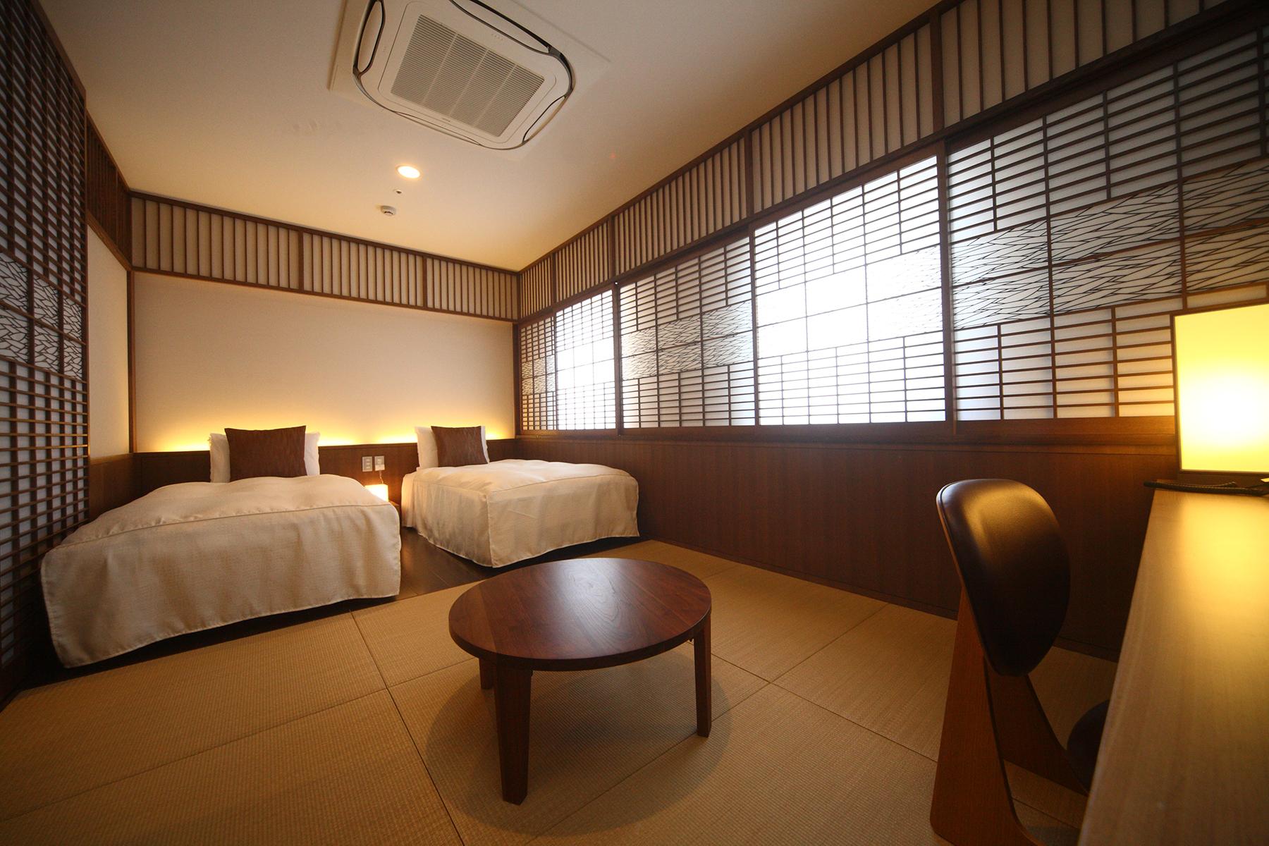 Japanese Western, Twin Beds, Sauna