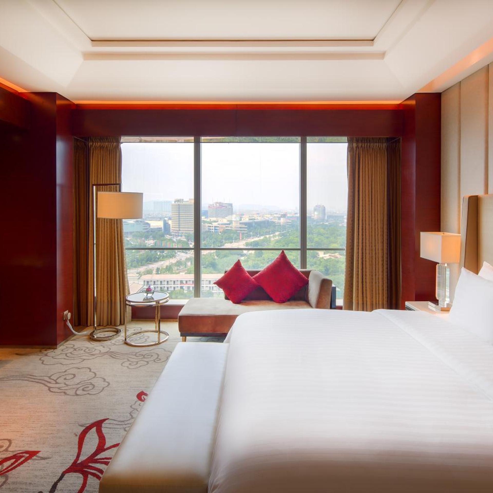غرفة ديلوكس بسرير كوين، SANDING NEW CENTURY GRAND HOTEL YIWU 3/7