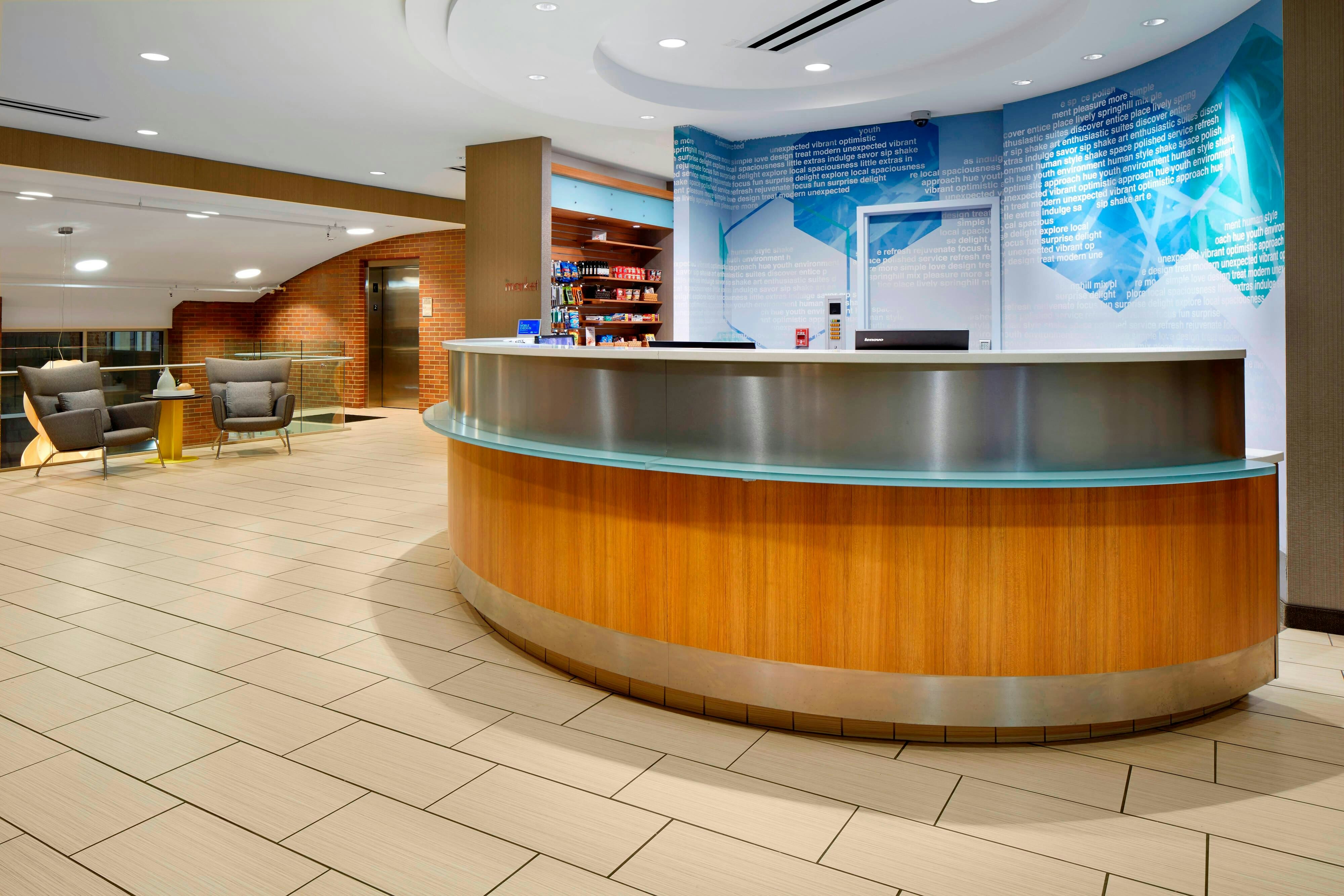 Lobby at SpringHill Suites by Marriott Pittsburgh Bakery Square, PITTSBURGH - PA