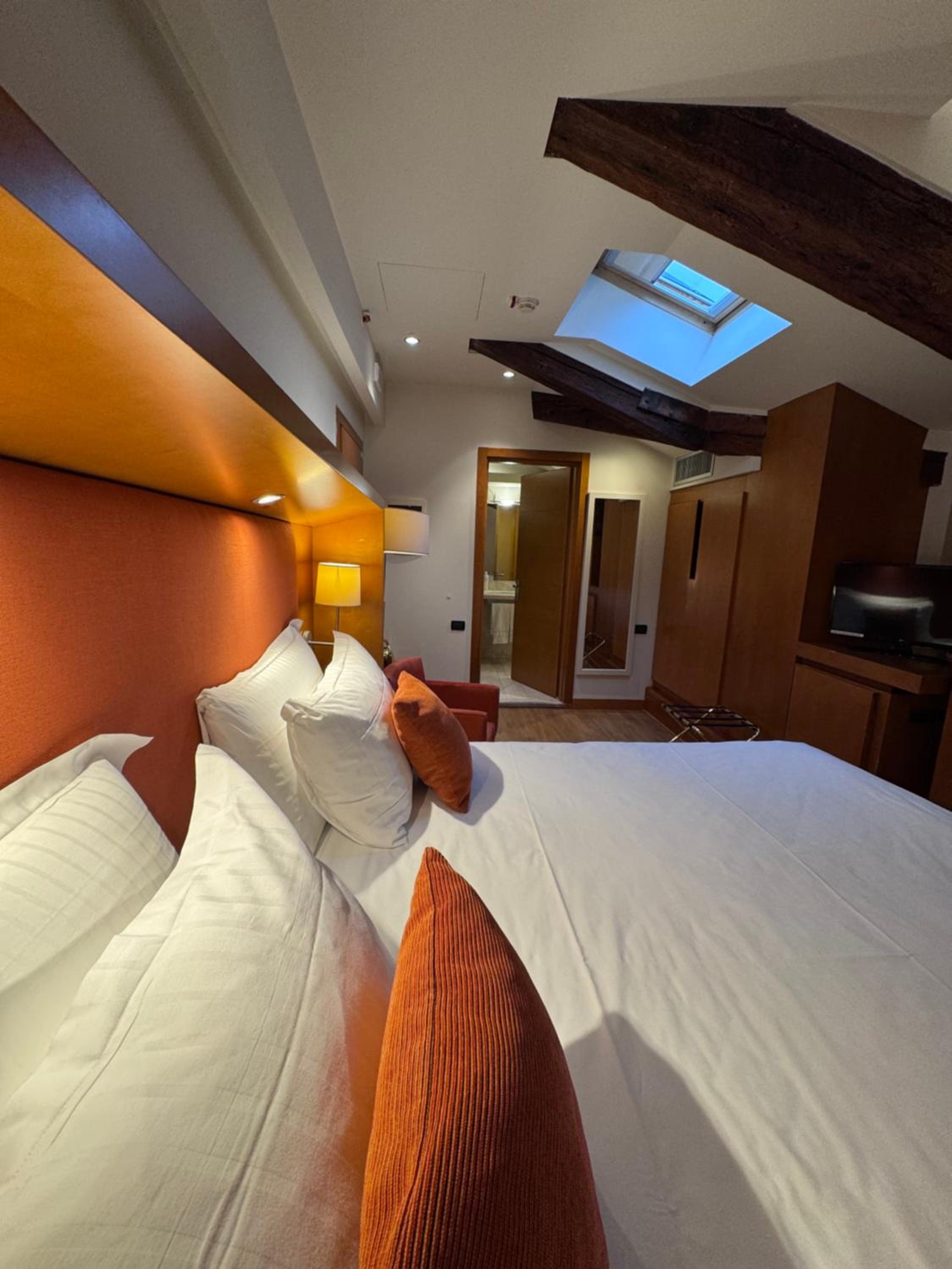 Room, Double Bed, Attic