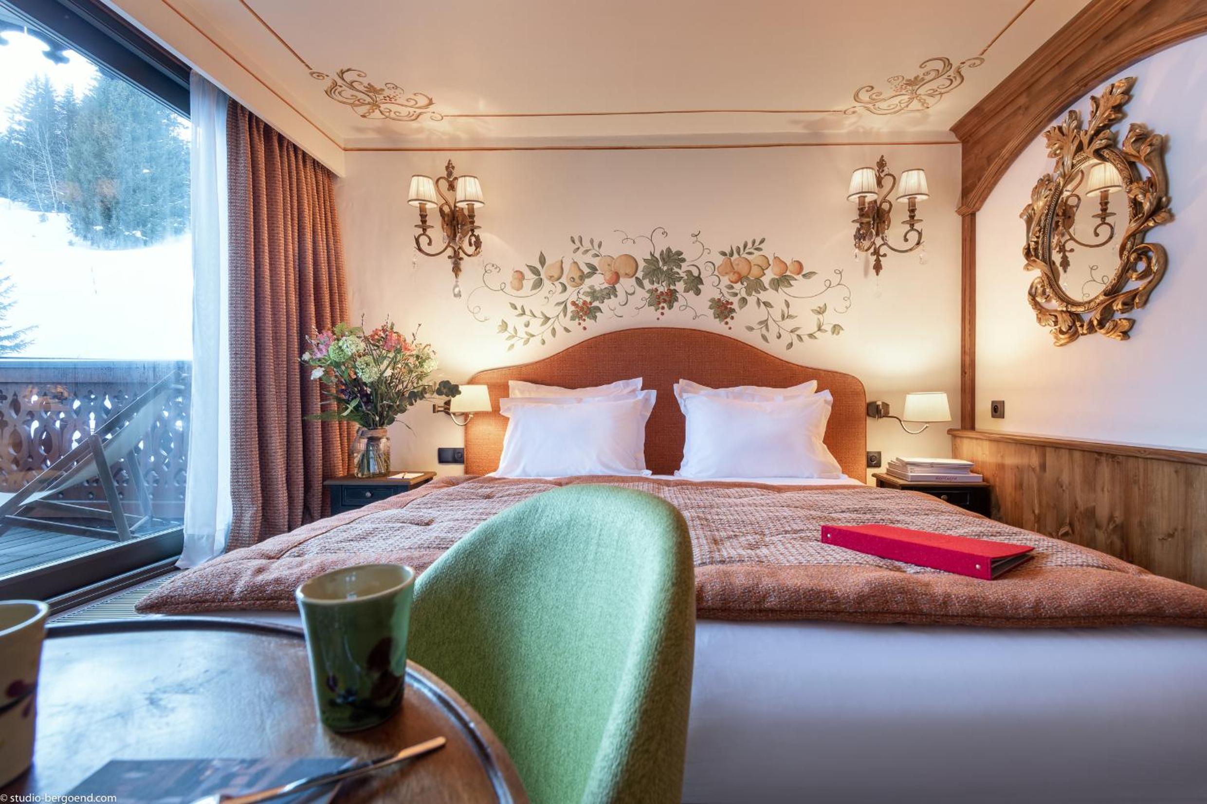 غرفة كلاسيكية صغيرة بشرفة، Hotel de la Loze 5/7