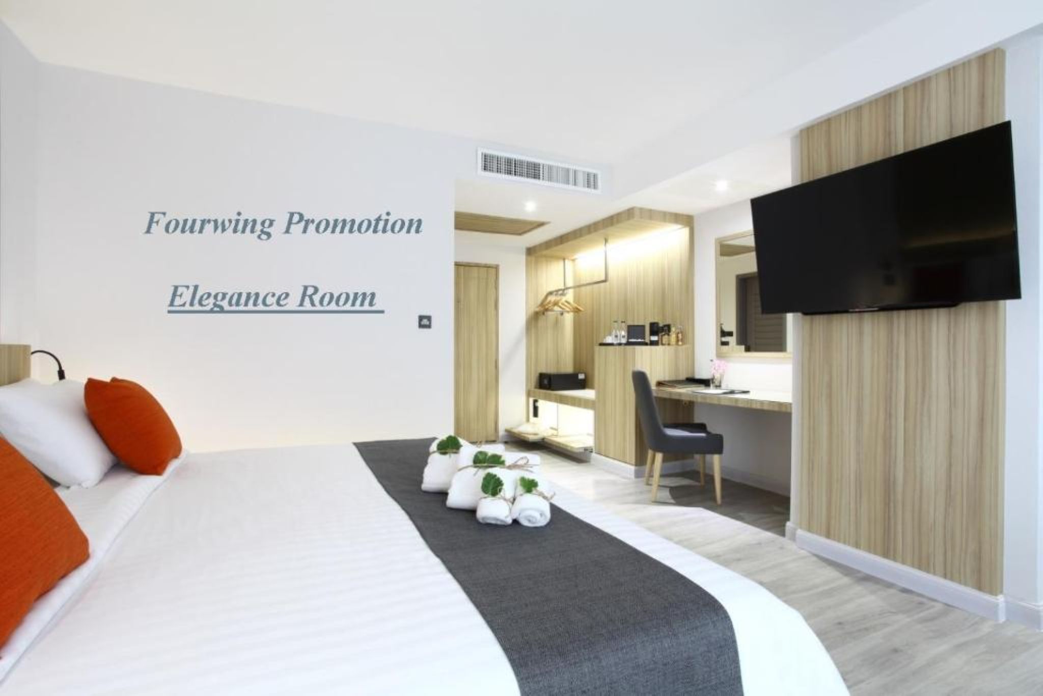 غرفة قياسية بسرير مزدوج أو سريرين منفصلين، The Four Wings Hotel Bangkok 2/2