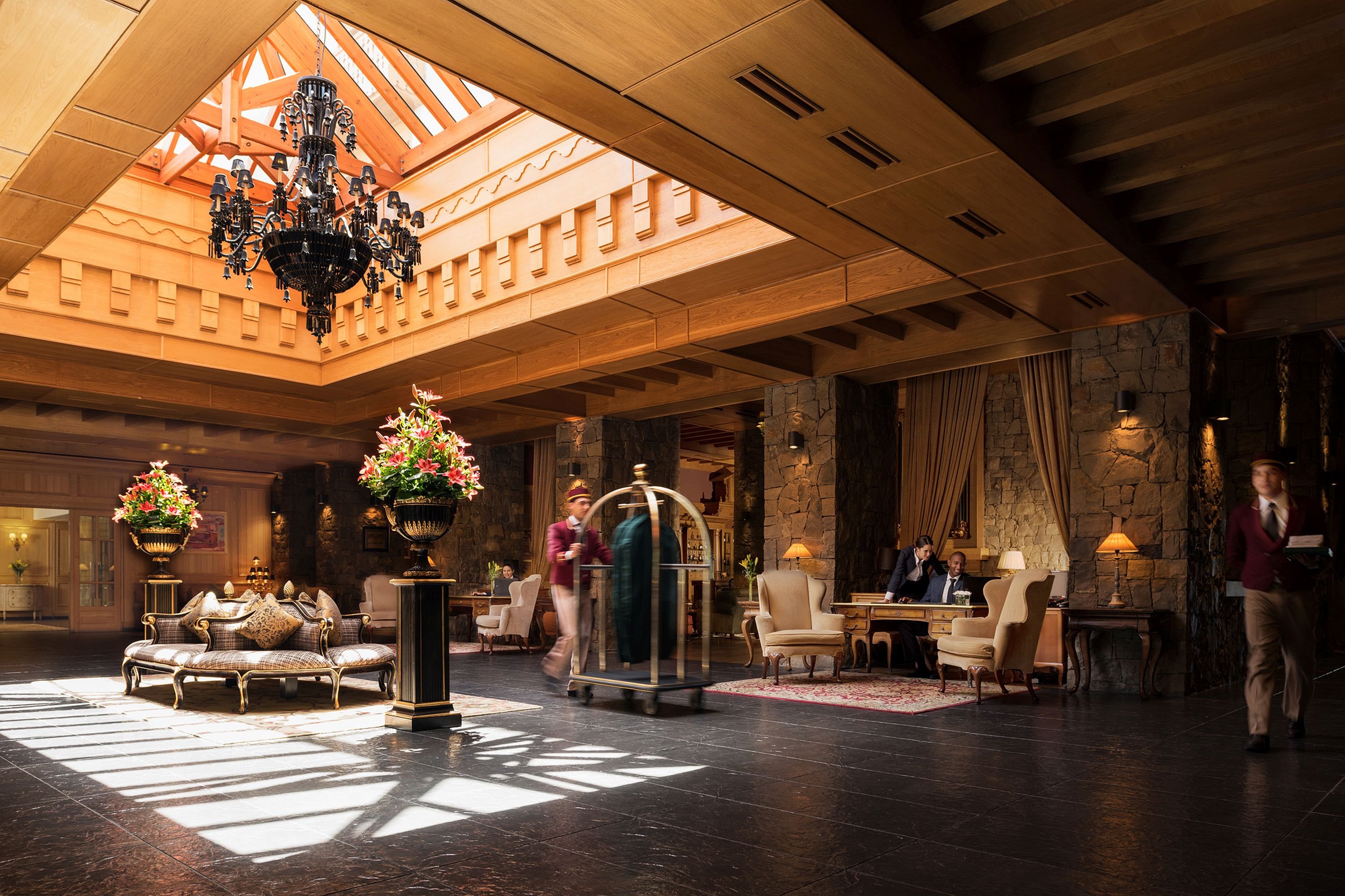Lobby at Hotel Michlifen Resort & Golf, IFRANE