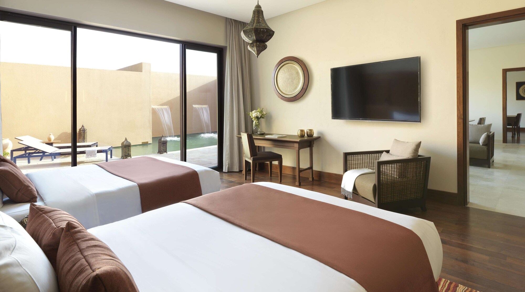 2 Bedrooms, Deluxe, Villa, King and Twin Beds, Garden View, Private Pool