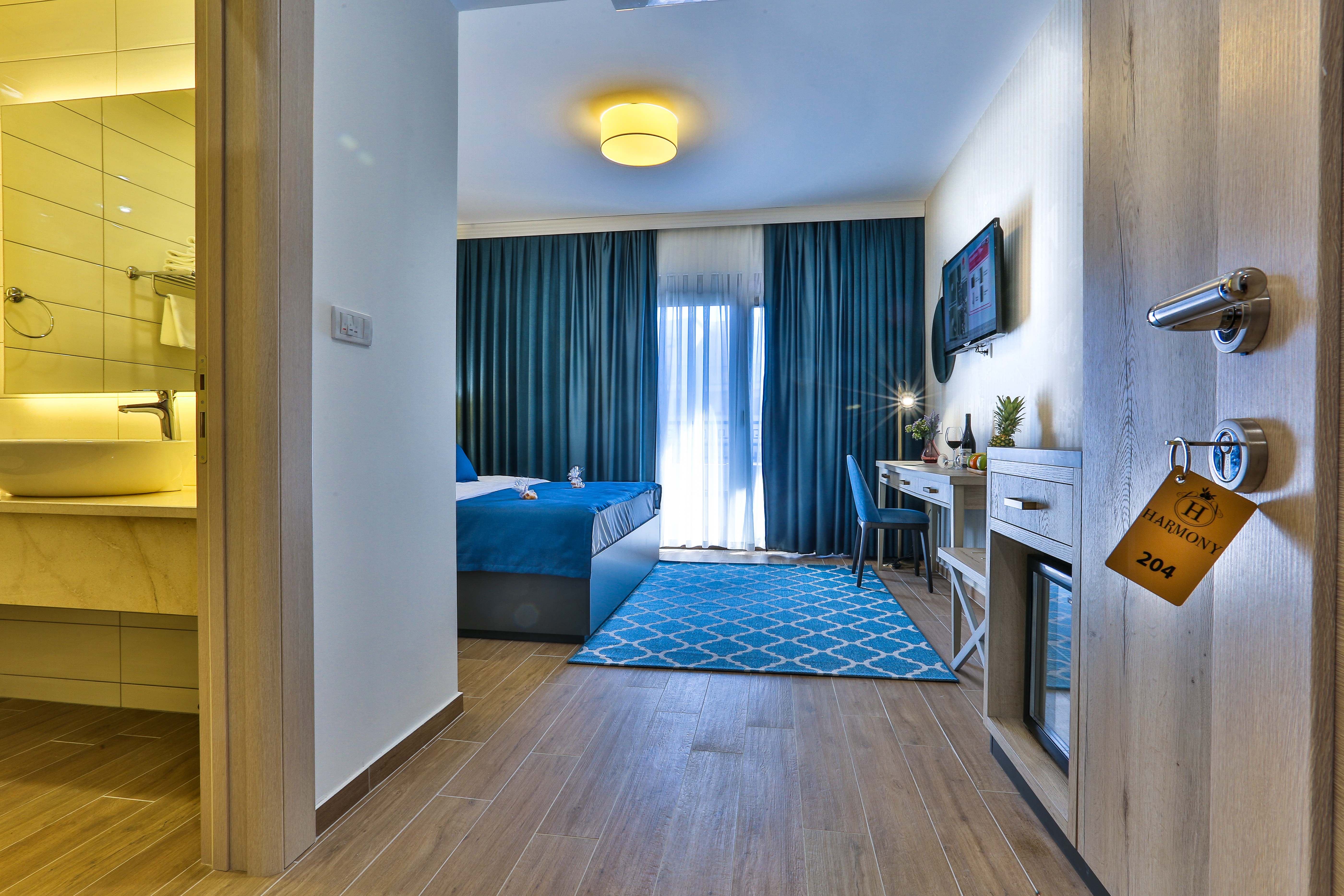غرفة قياسية مزدوجة بإطلالة على المسبح، Hotel Harmony by Aycon 4/5