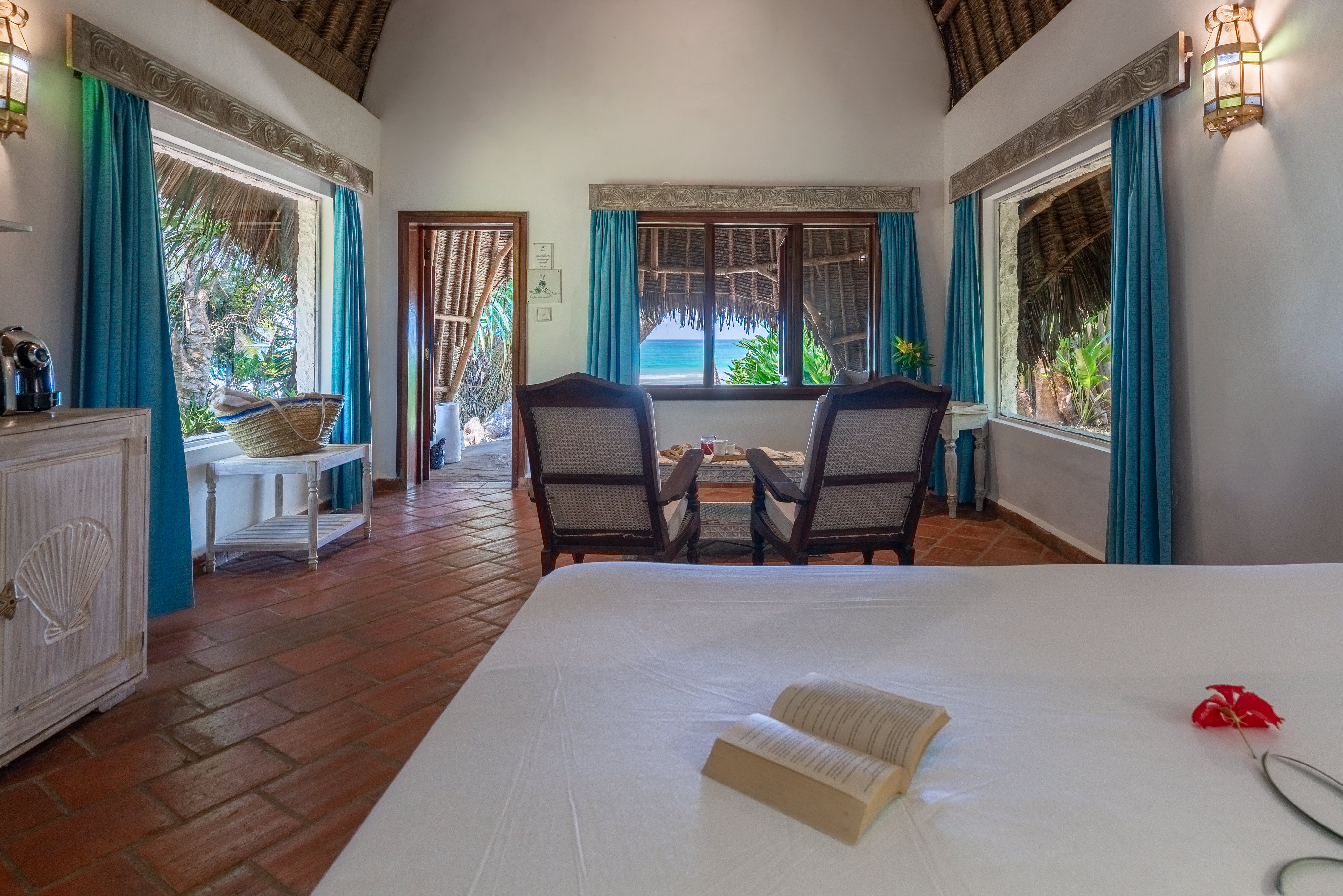 Beach, Cottage, Double Bed