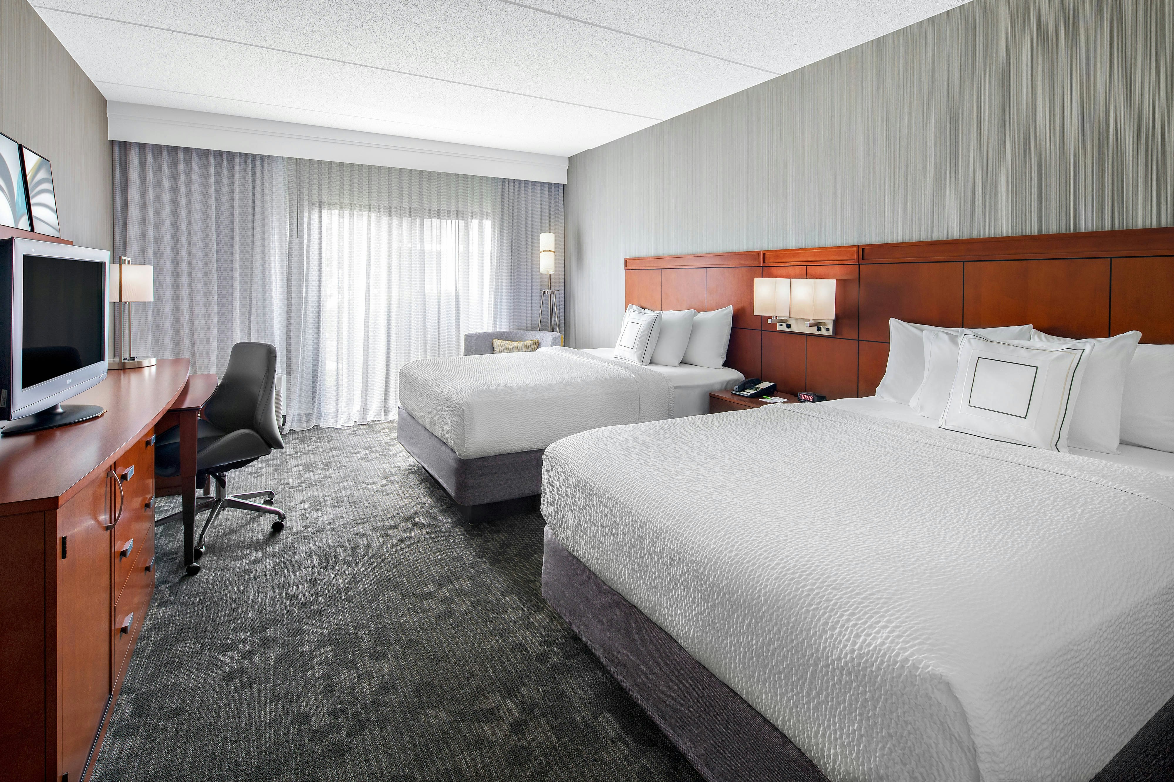 غرفة بسريرين كوين، Courtyard Pittsburgh Airport 2/9