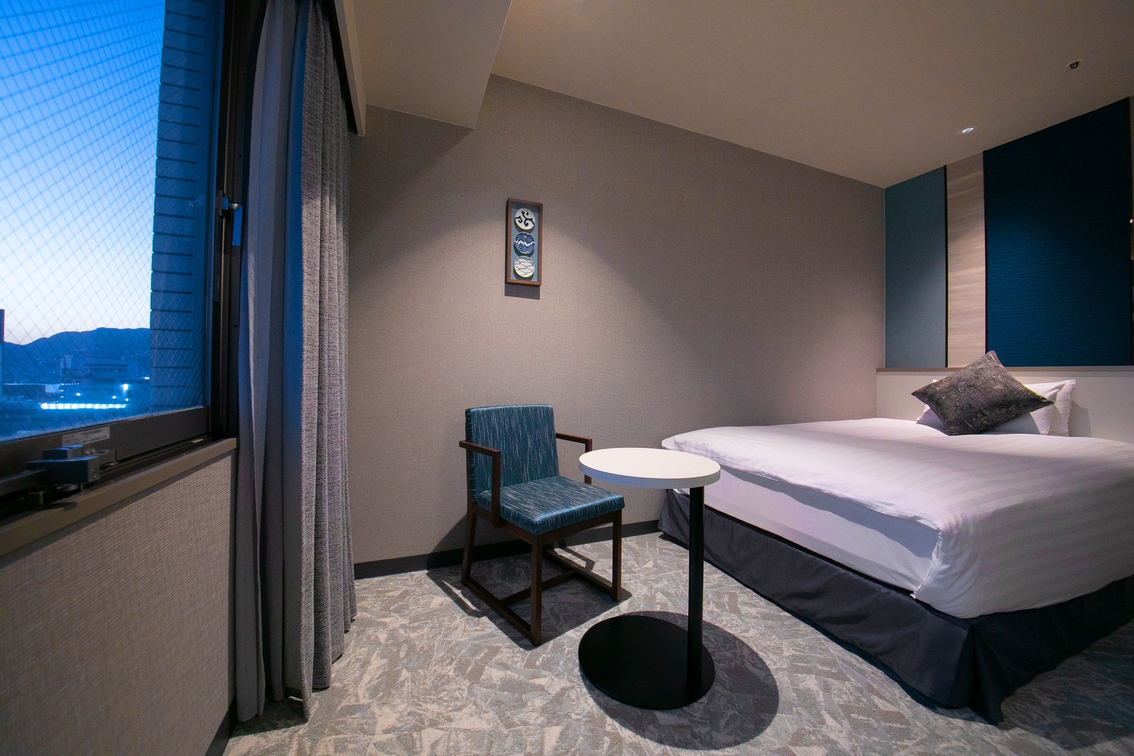 Compact, Double Bed