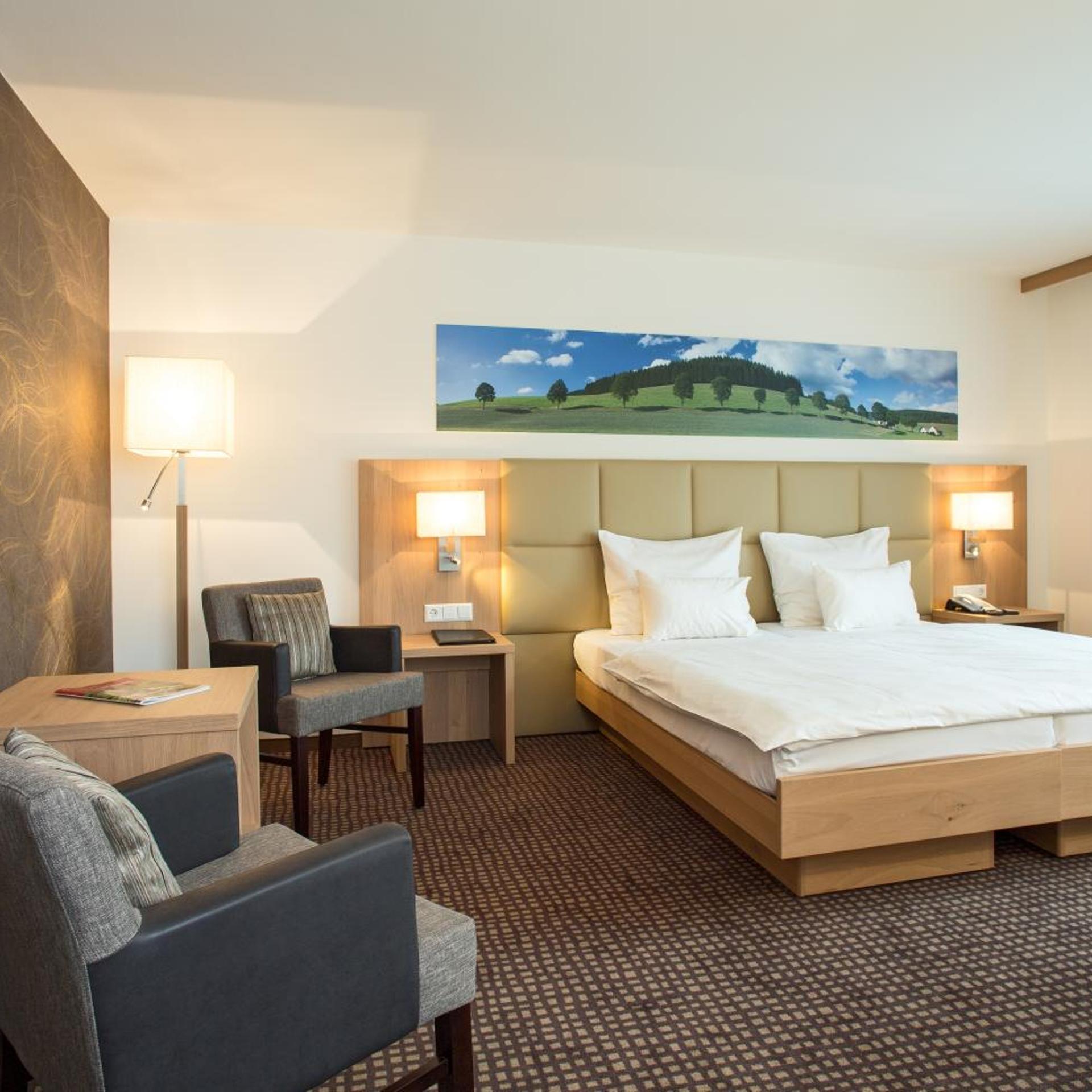 جناح جونيور بسرير كينج، Brugger's Hotelpark am See 2/5