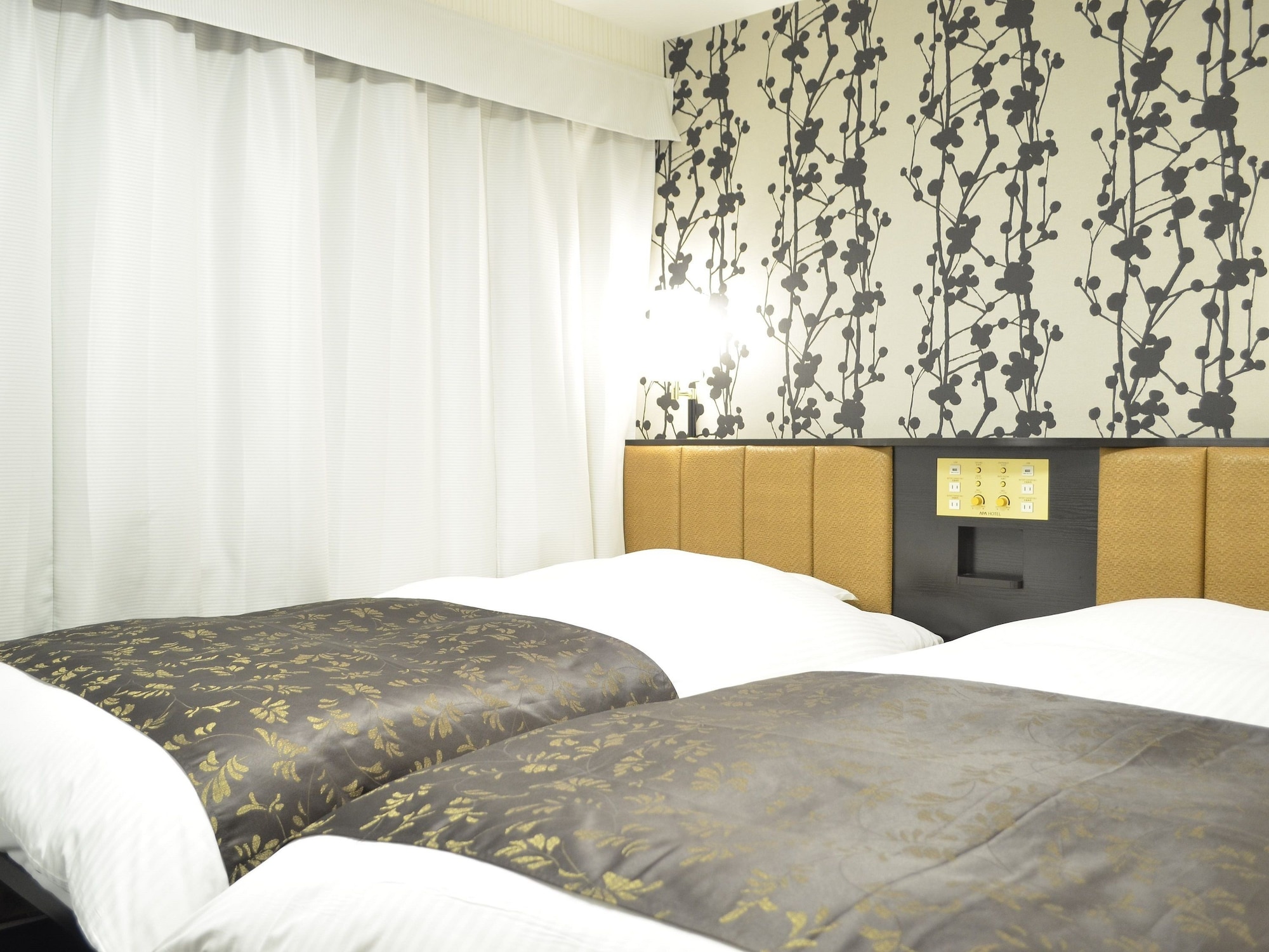 2 Bedrooms, Twin Beds, Smoking, Apa Hotel Okayamaeki Higashiguchi 3/6