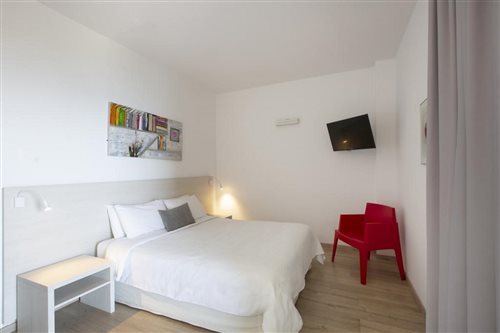 Room, Double Bed, Side Sea View