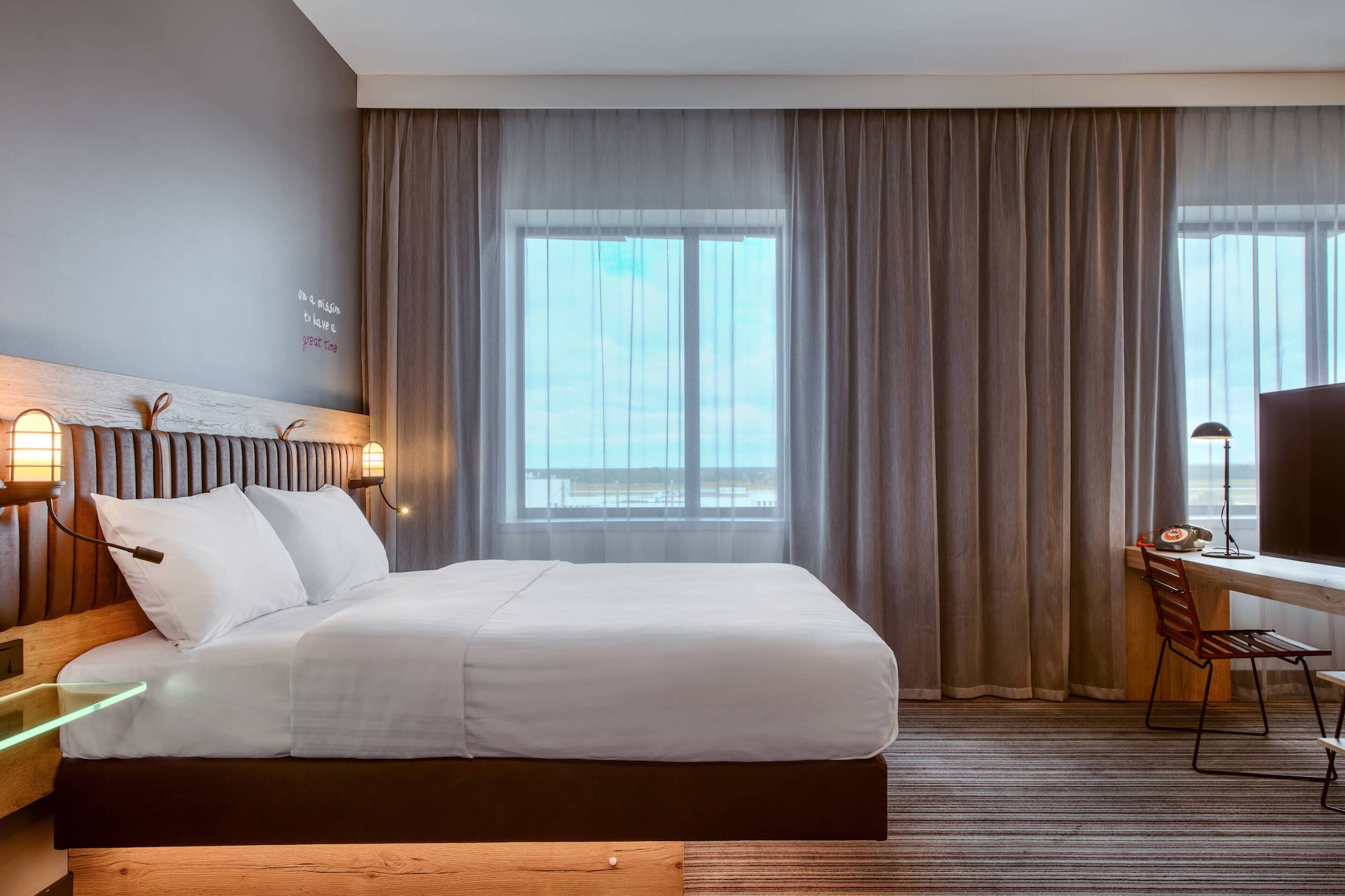Room at Moxy Katowice Airport, Ozarowice