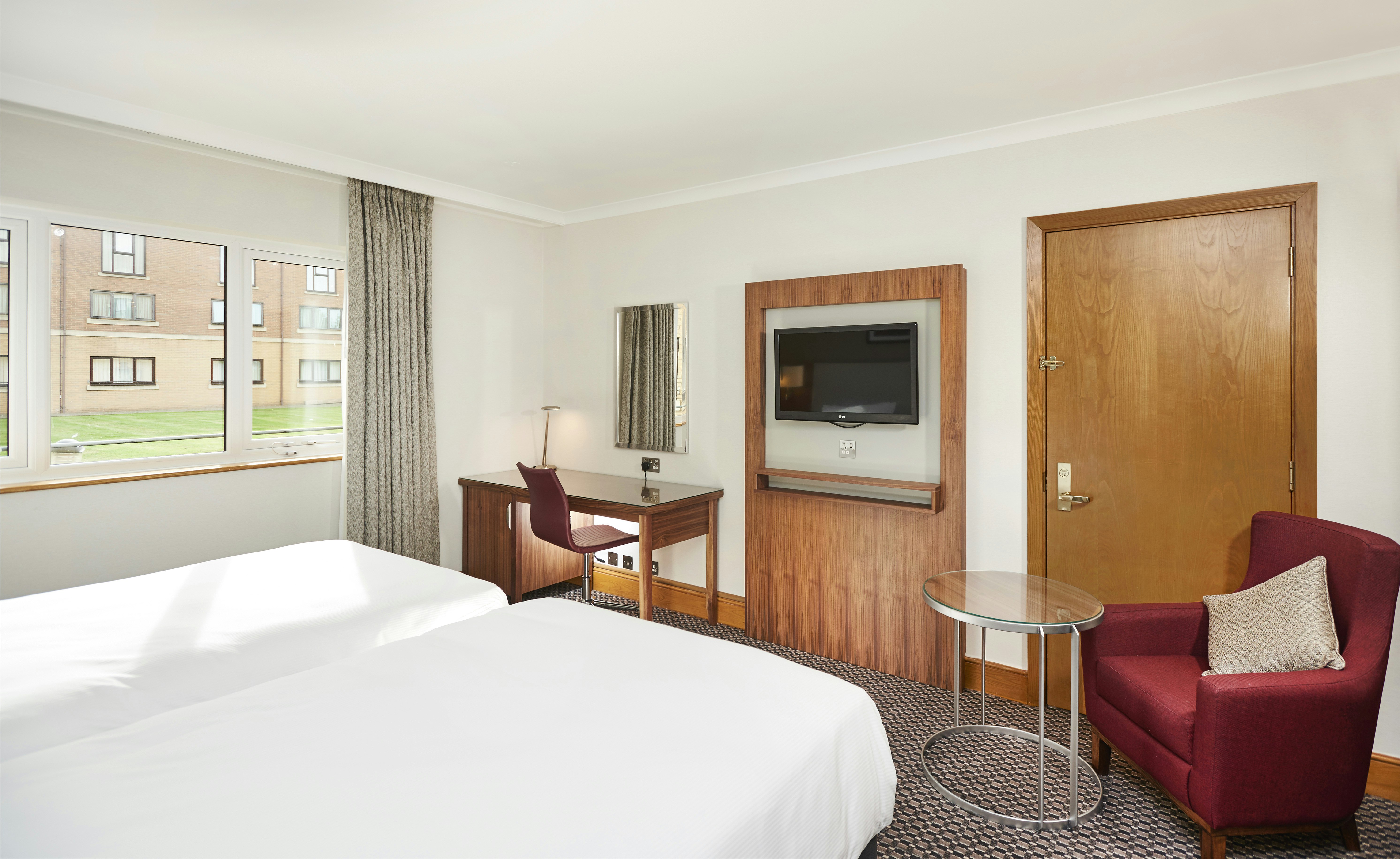 غرفة بسريرين منفصلين لذوي الإعاقة، DOUBLETREE BY HILTON COVENTRY 5/7