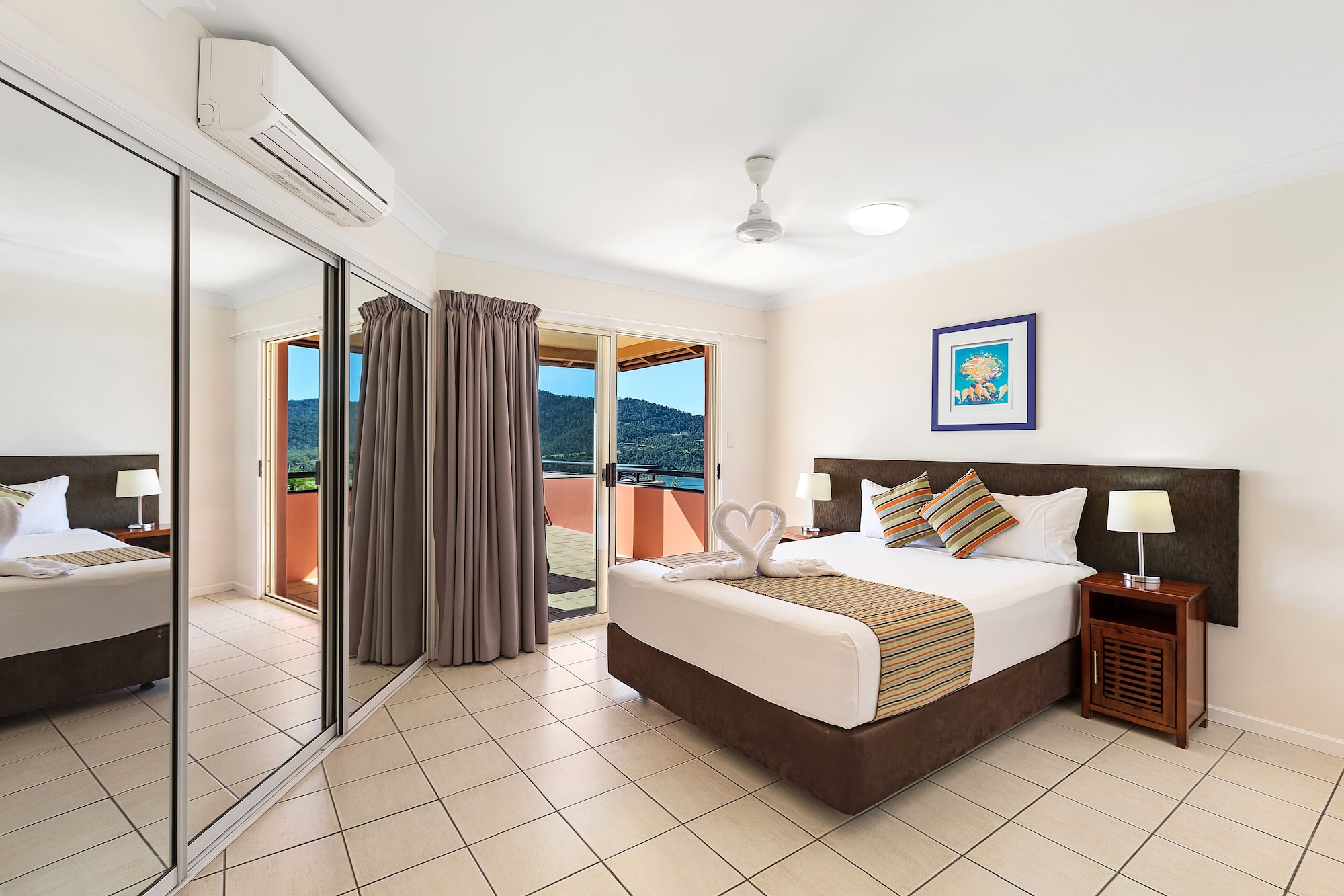 3 Bedrooms, Apartment, 2 Queen and Twin Beds, Two Story