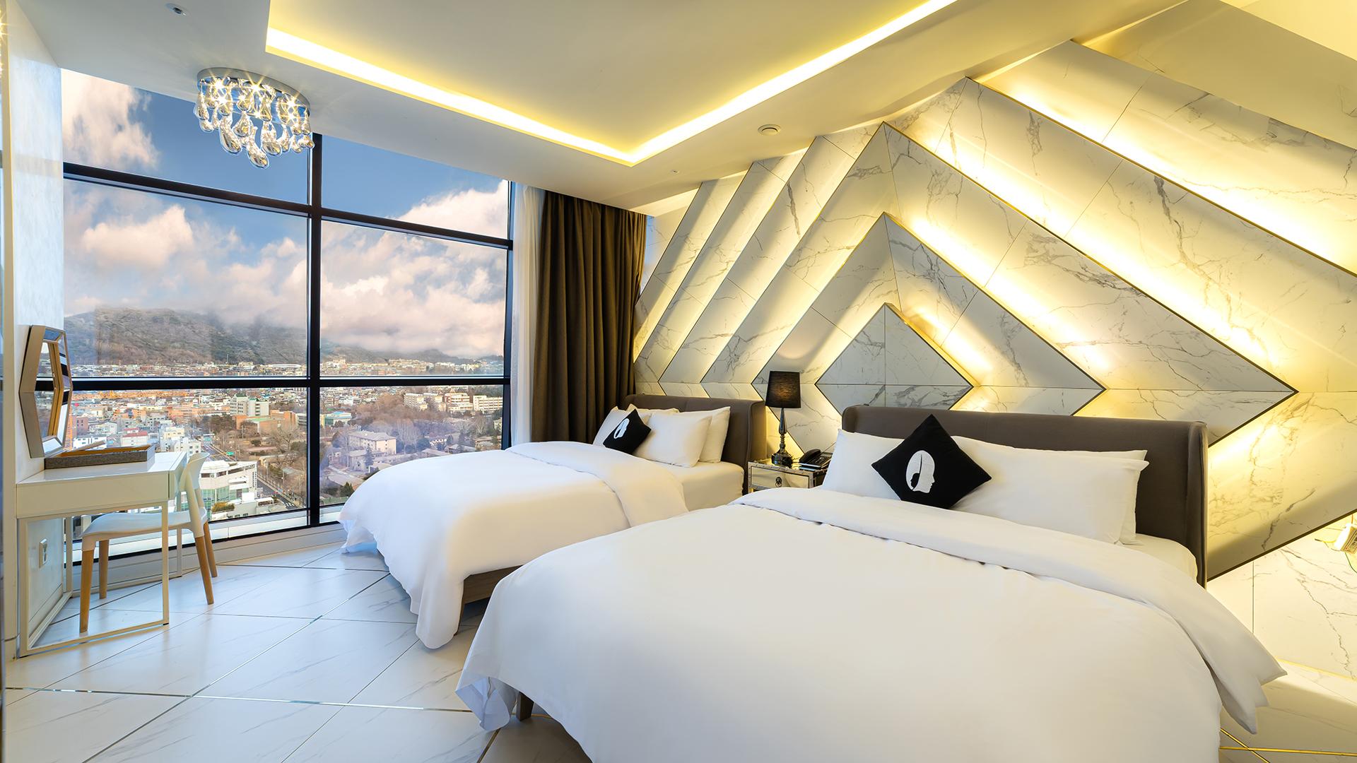 Designer, Suite, 2 Double Beds