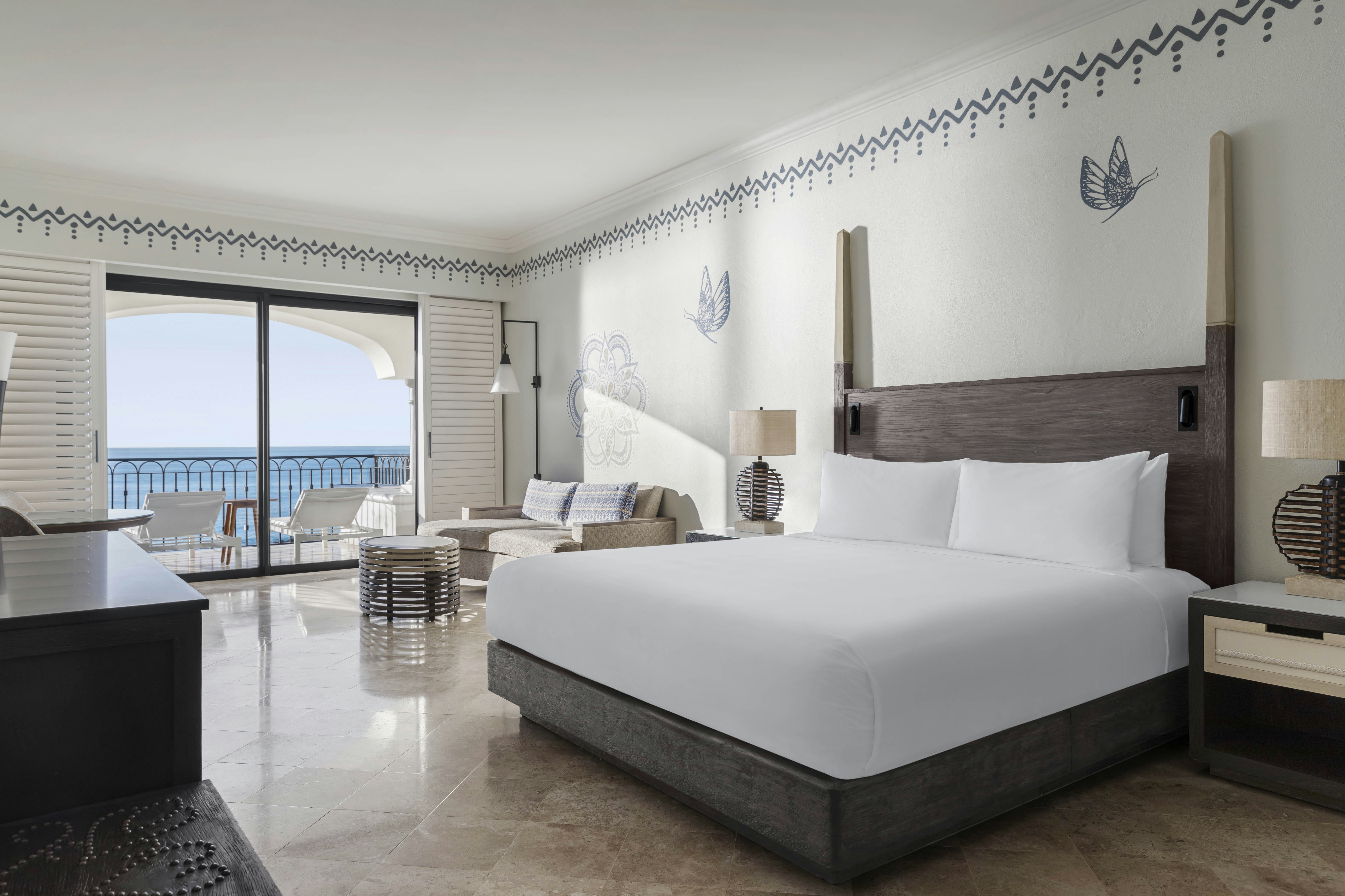 King Bed, Ocean View