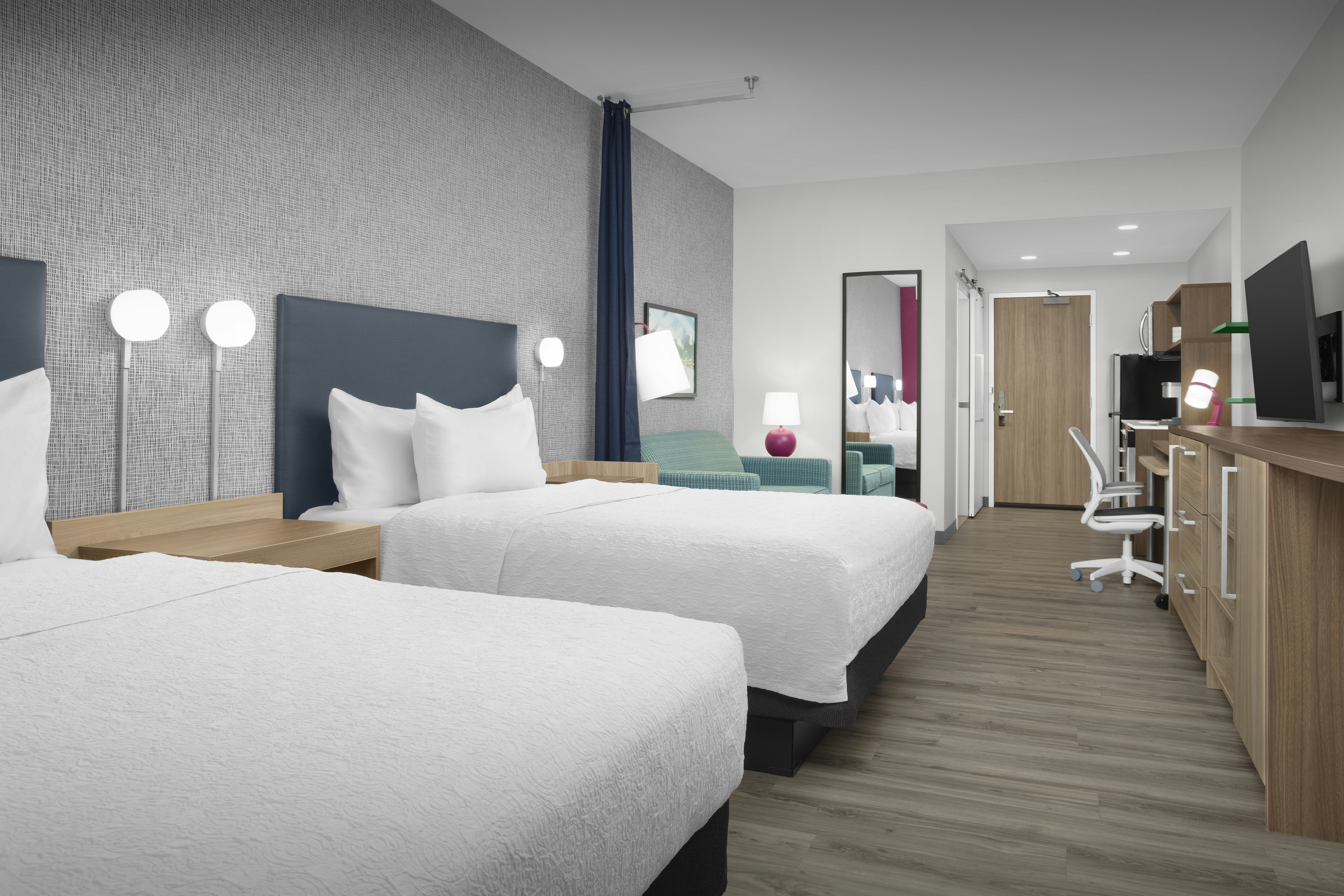STUDIO, SUITE, 2 QUEEN BEDS