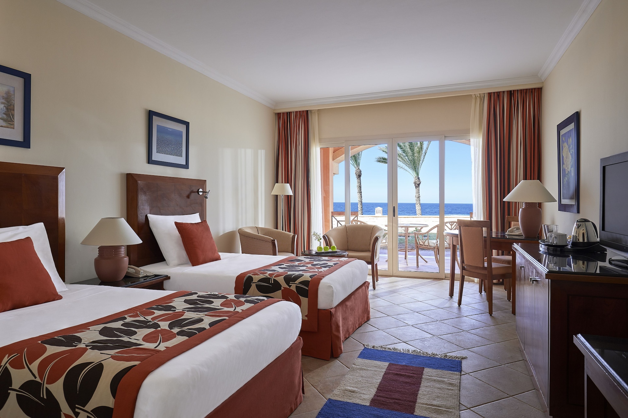SUPERIOR, DOUBLE OR TWIN BED, SEA VIEW
