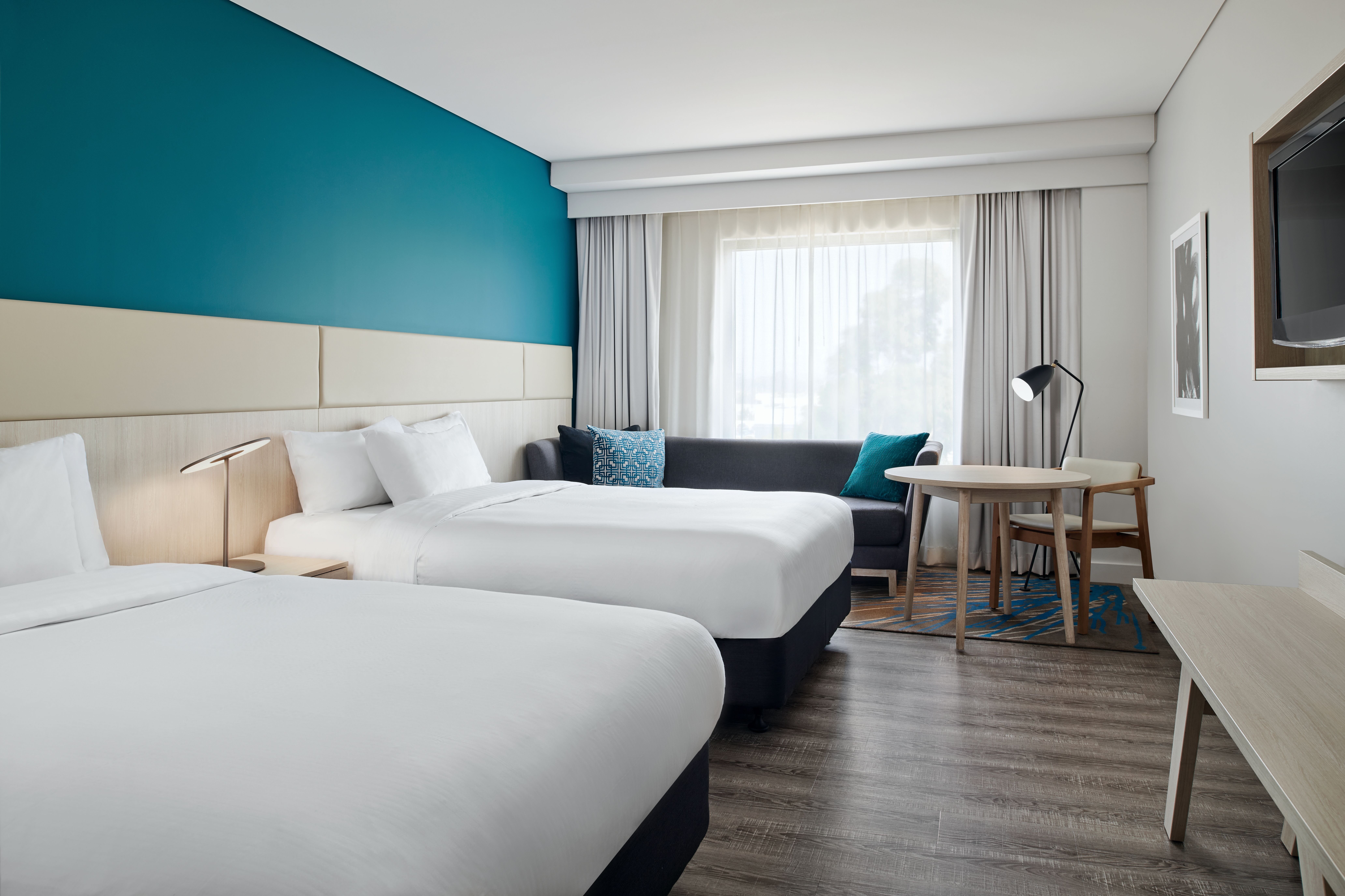 Standard, 2 Double Beds