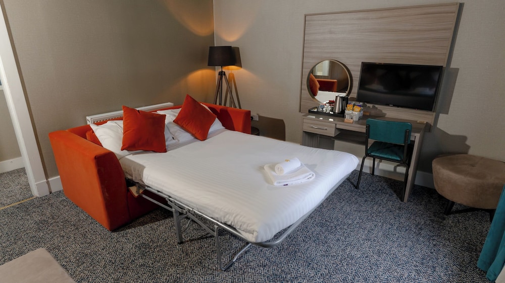 غرفة سوبيريور رباعية بسرير مزدوج مع أريكة، Sligachan Hotel 6/10