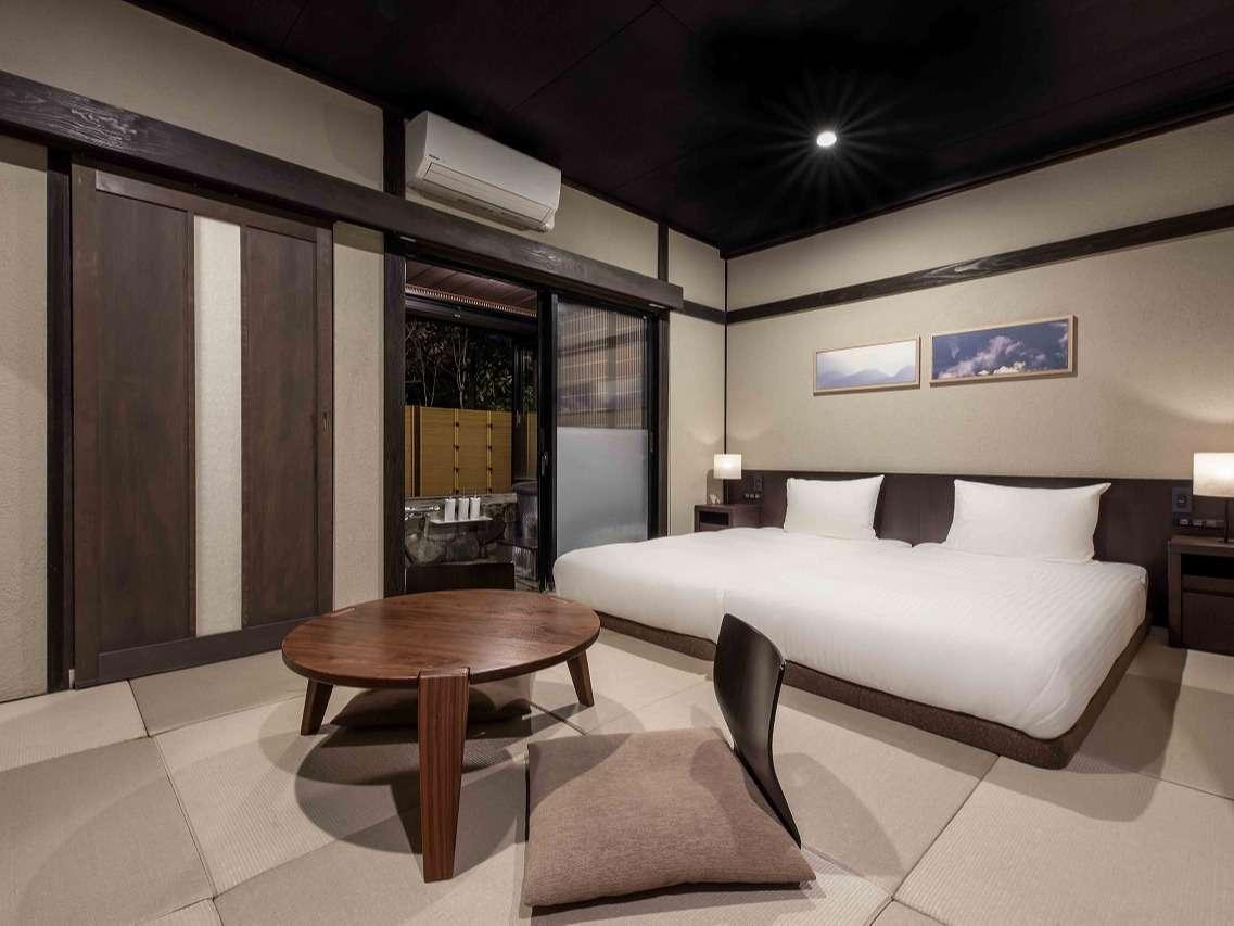 Japanese Western, Standard, Twin Beds, Outdoor Bath