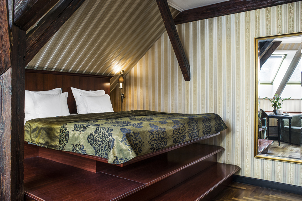 Room, Double Bed, Attic