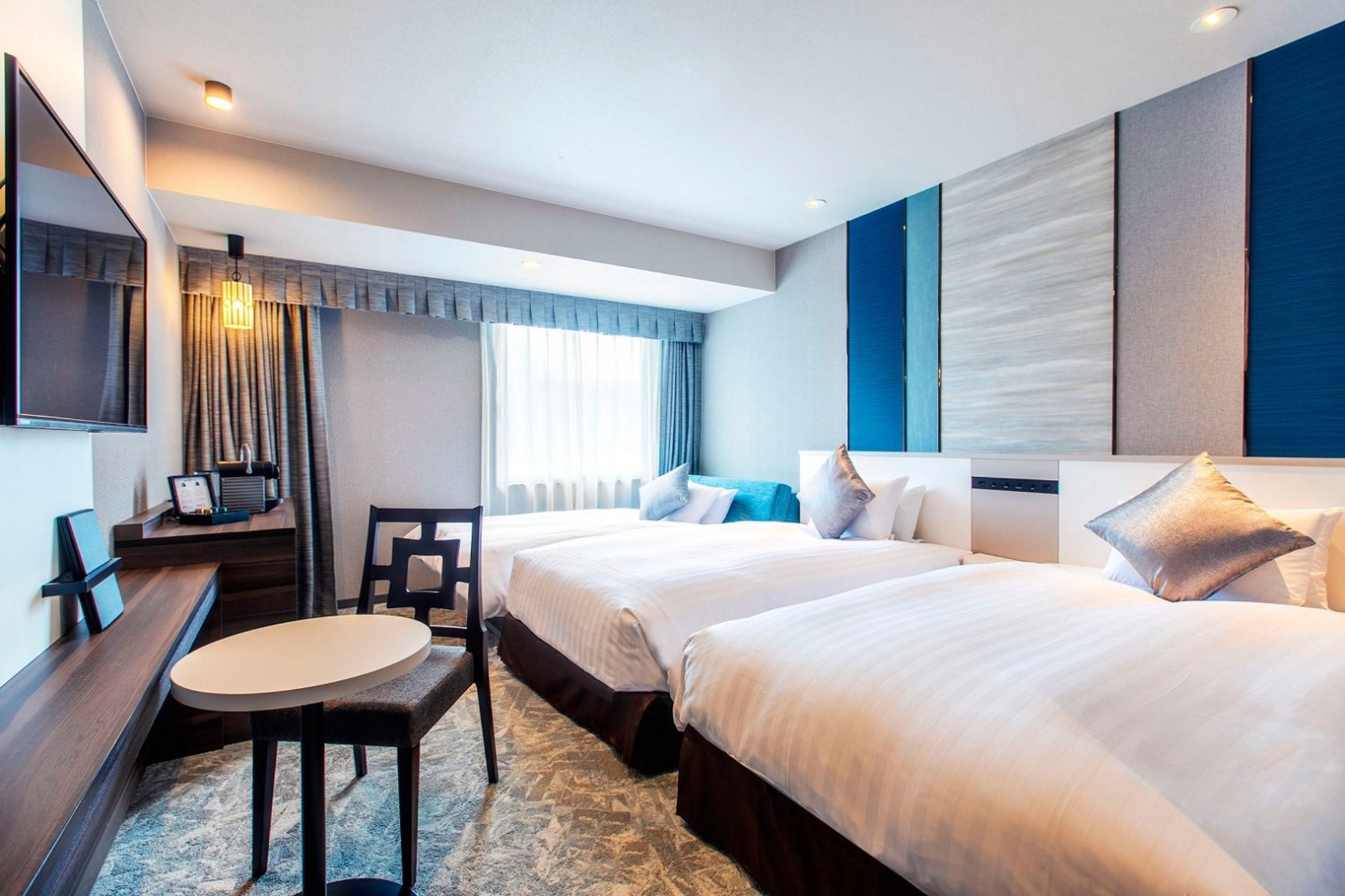 Moderate, Twin Beds, with Extra Bed