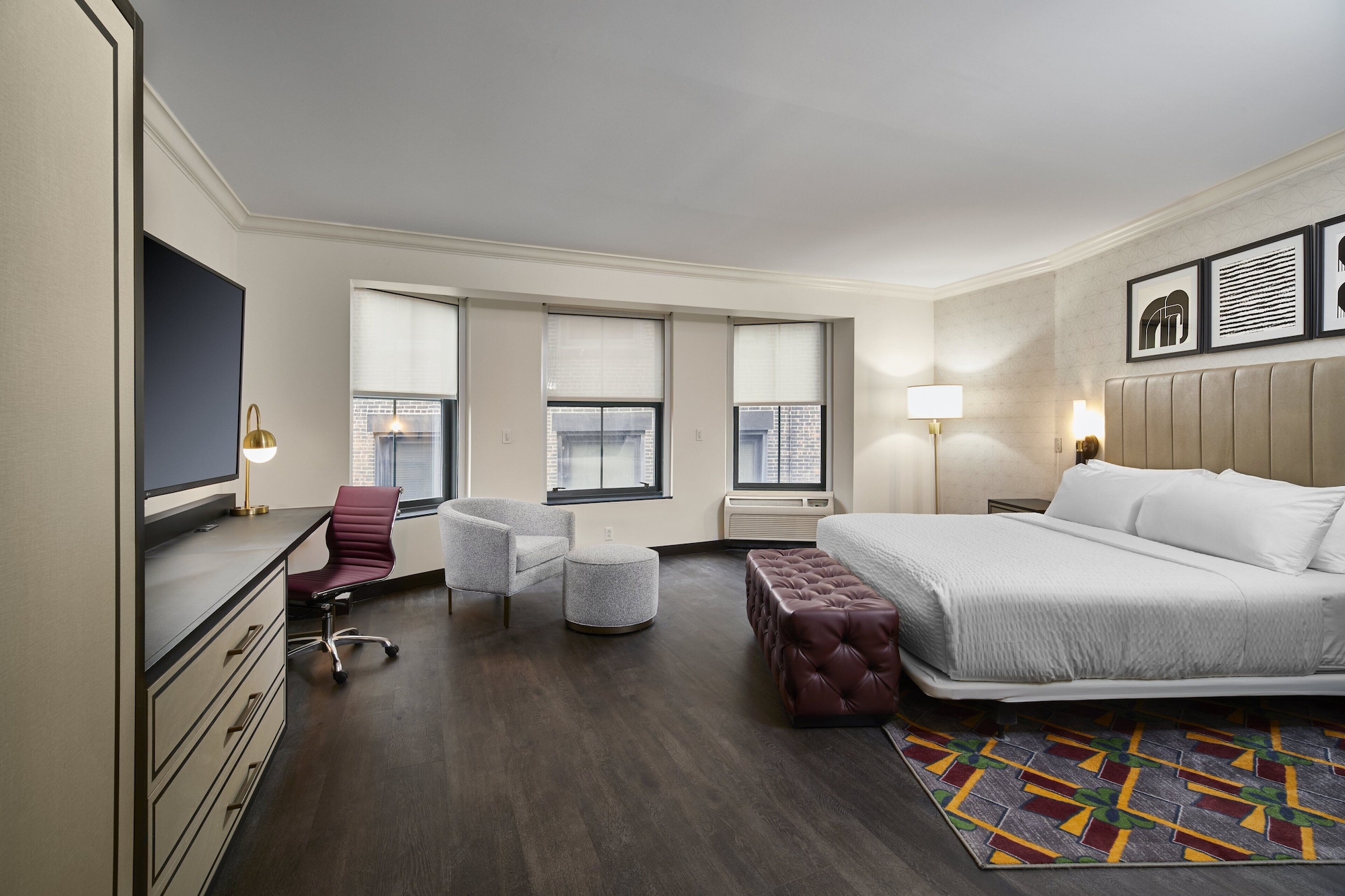 جناح بسرير كينج لذوي الإعاقة، Hotel Indigo Cleveland Downtown 2/4