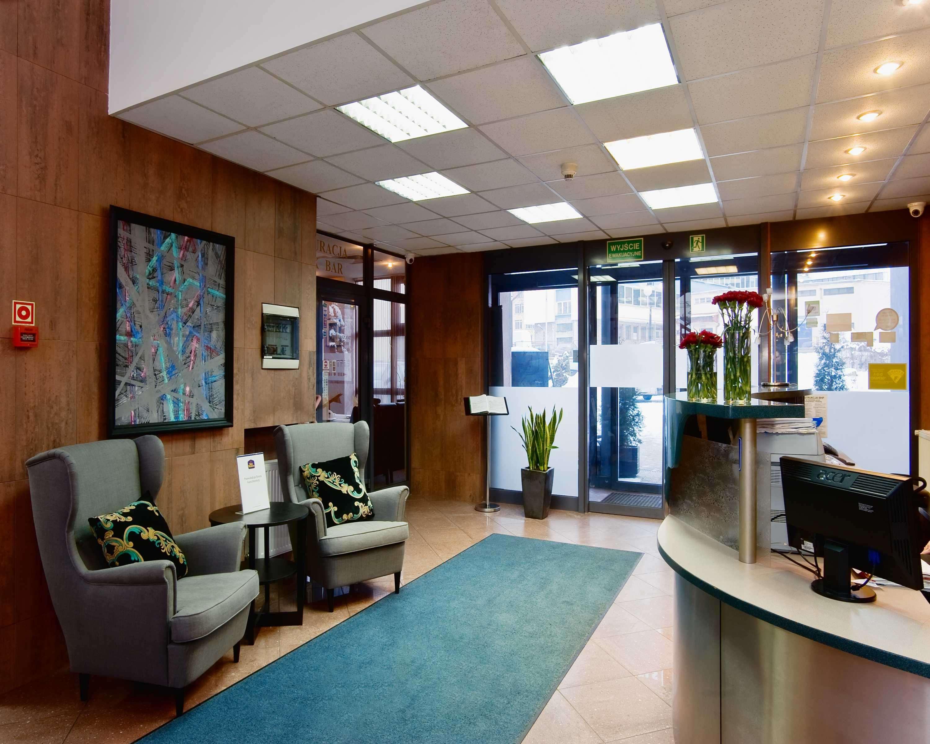 Lobby at Hotel Galicya, KRAKOW