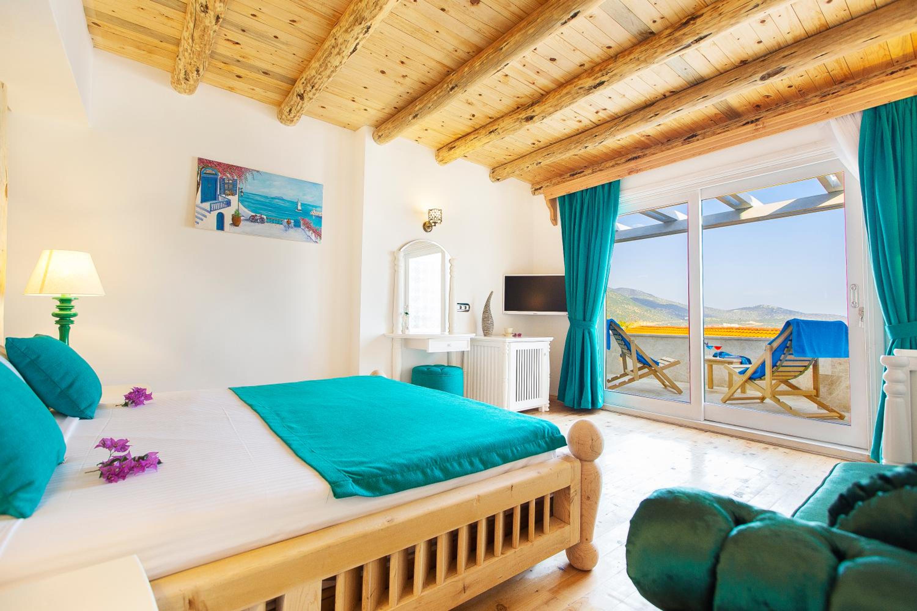 Master, Deluxe, Double Bed, Sea View, Terrace