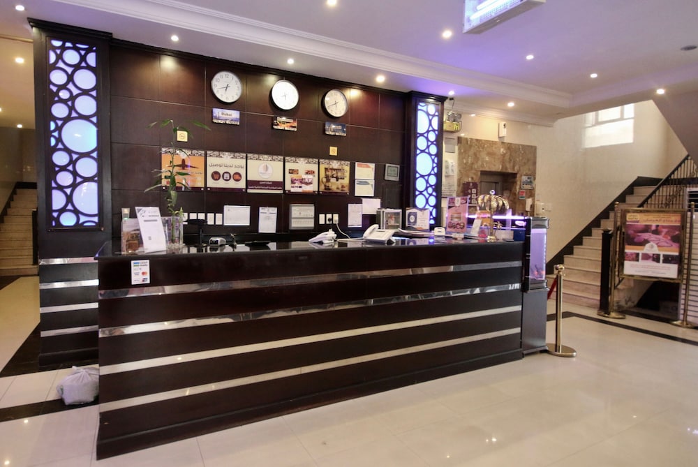 Lobby at Maskan Al Dyafah Hotel Apartments 2, DAMMAM