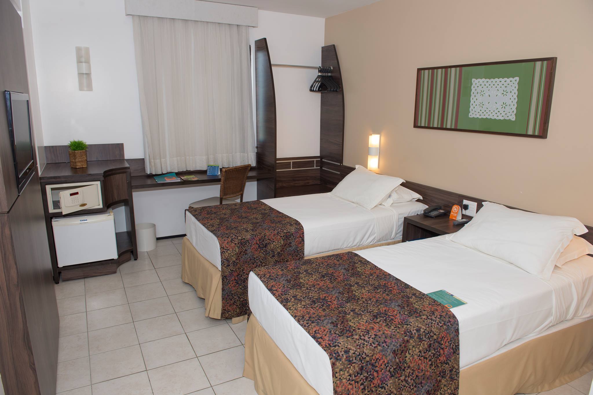 Room, Twin Beds, Sea View