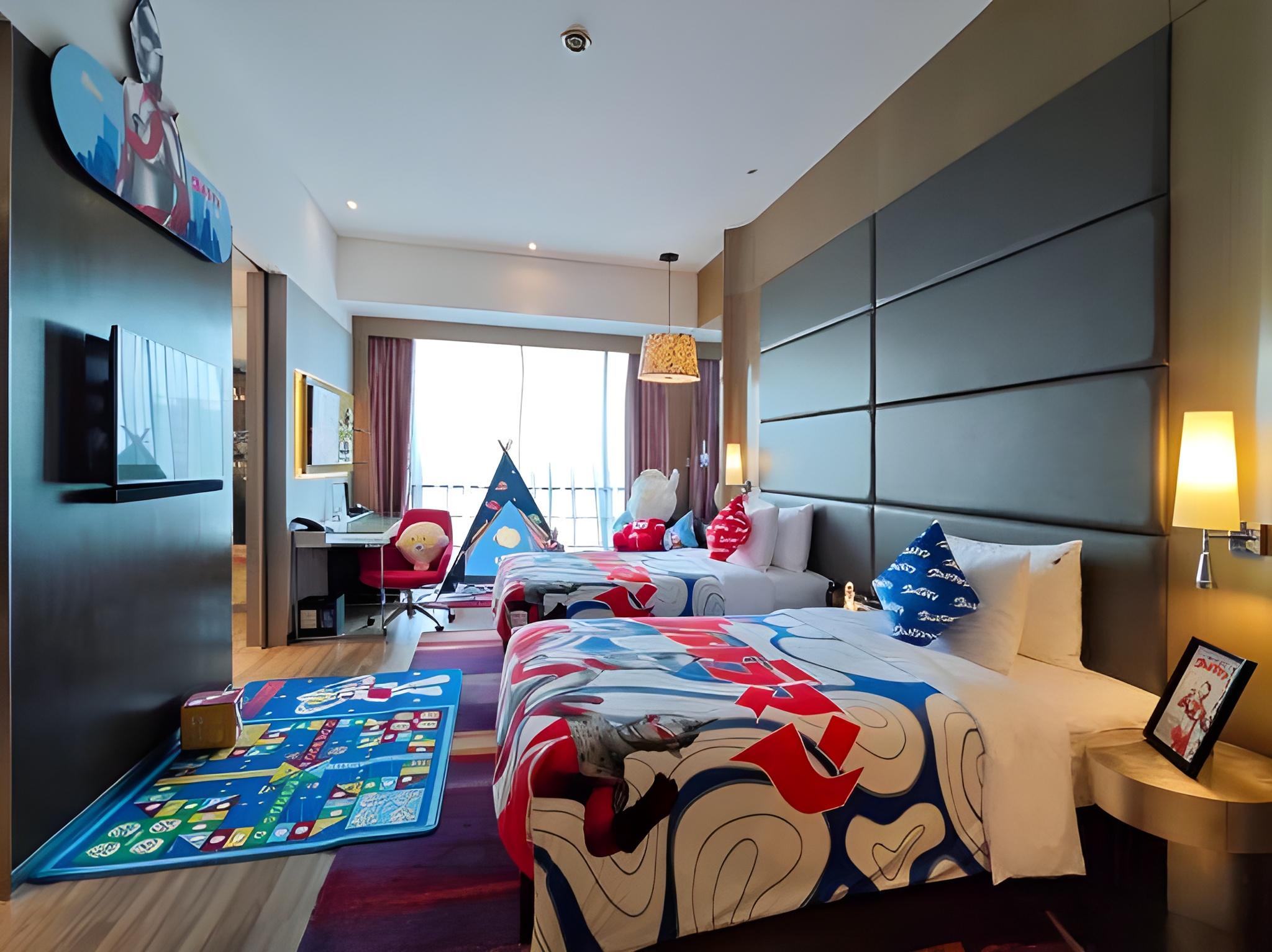 Theme, Parent Child, Twin Beds